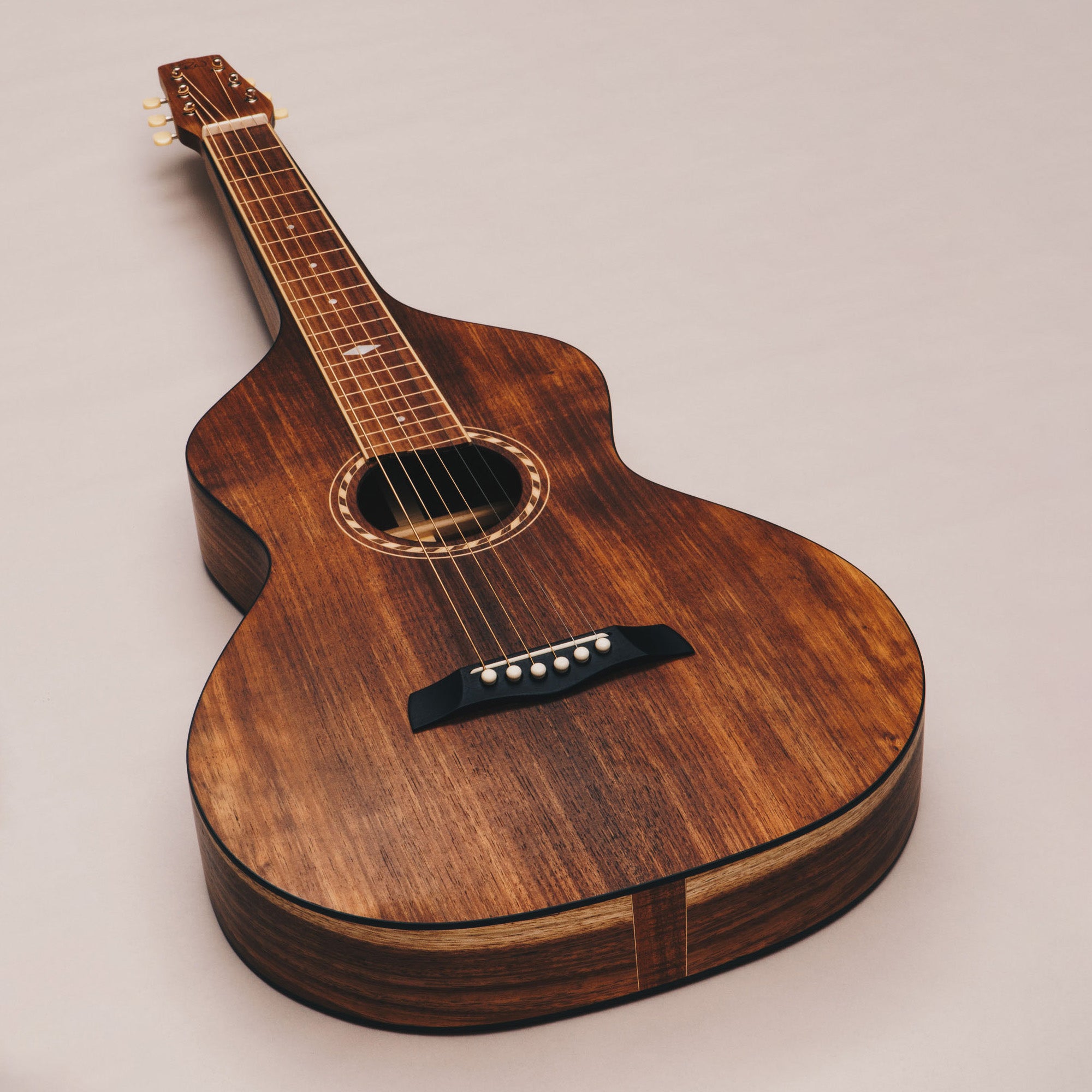 Style 2 Weissenborn Guitar Weissenborn Acoustic Lap Steel Slide Guitar by master luthier Richard Wilson. Handcrafted in Australia. Serial no. RW2239-369.