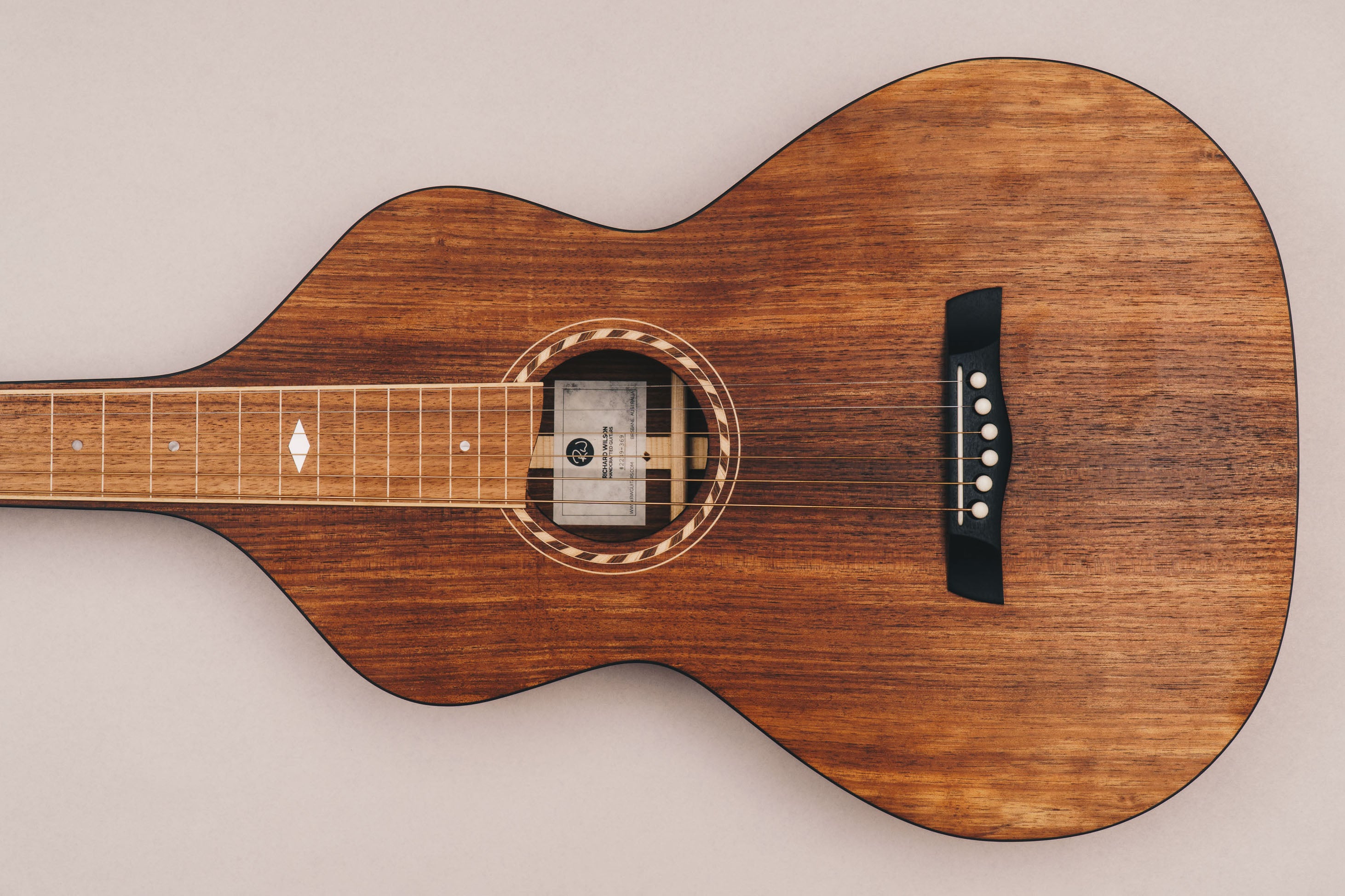 Style 2 Weissenborn Guitar Weissenborn Acoustic Lap Steel Slide Guitar by master luthier Richard Wilson. Handcrafted in Australia. Serial no. RW2239-369.