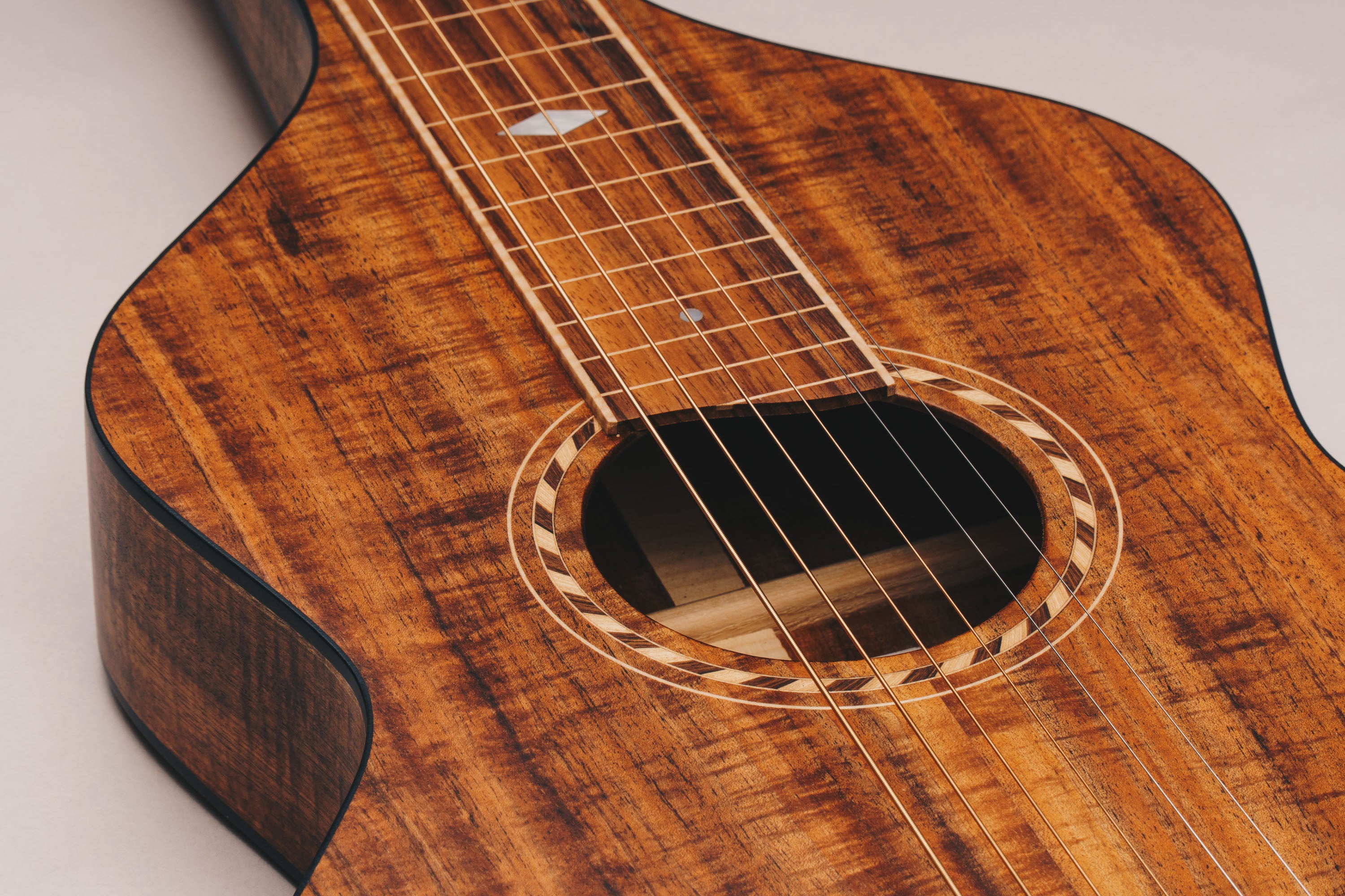 Style 2 Weissenborn Guitar Weissenborn Acoustic Lap Steel Slide Guitar by master luthier Richard Wilson. Handcrafted in Australia. Serial no. RW2243-373.