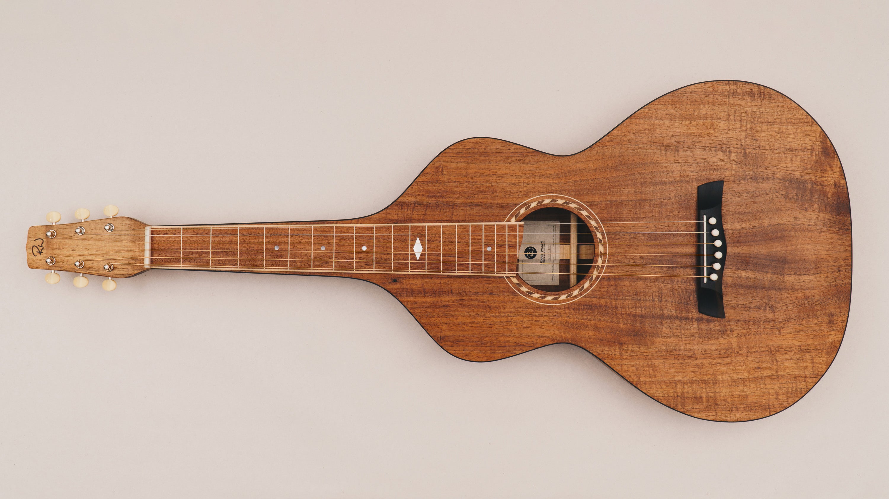 Style 2 Weissenborn Guitar Weissenborn Acoustic Lap Steel Slide Guitar by master luthier Richard Wilson. Handcrafted in Australia. Serial no. RW2337-427.