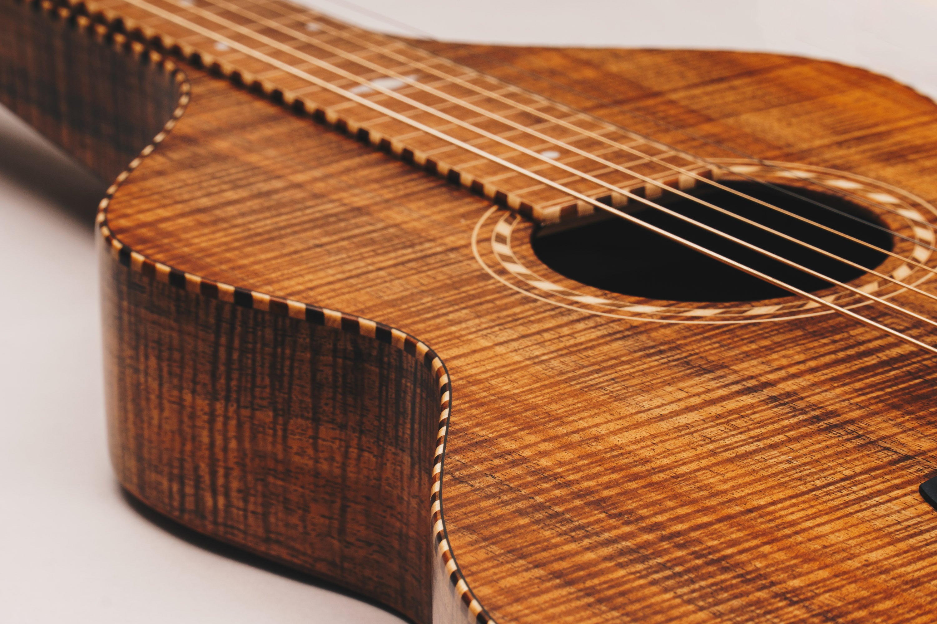 Style 3 Weissenborn Guitar - Master Series Weissenborn Acoustic Lap Steel Slide Guitar by master luthier Richard Wilson. Handcrafted in Australia. Serial no. RW2219-349.