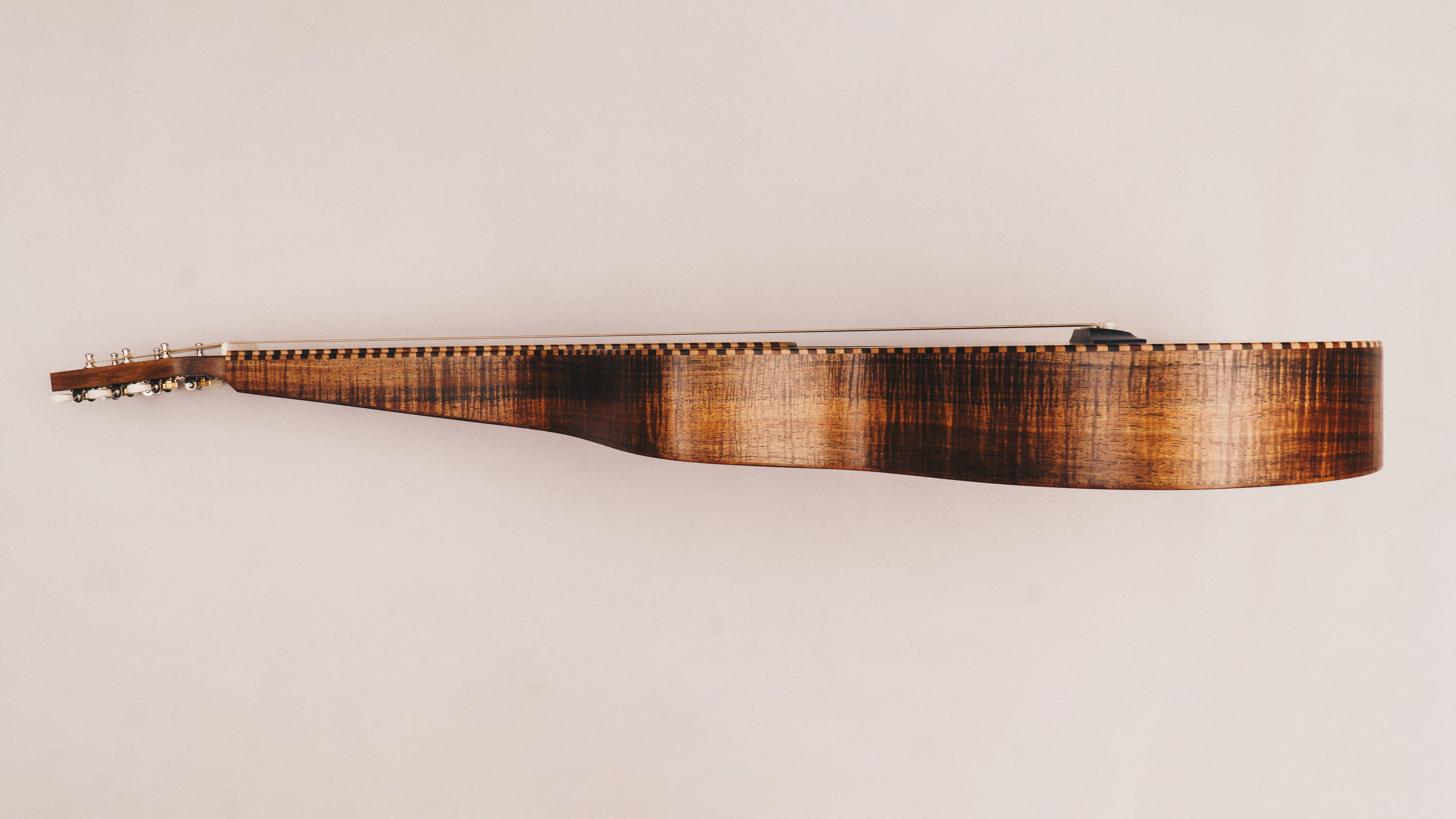 Style 3 Weissenborn Guitar - Master Series Weissenborn Acoustic Lap Steel Slide Guitar by master luthier Richard Wilson. Handcrafted in Australia. Serial no. RW2219-349.