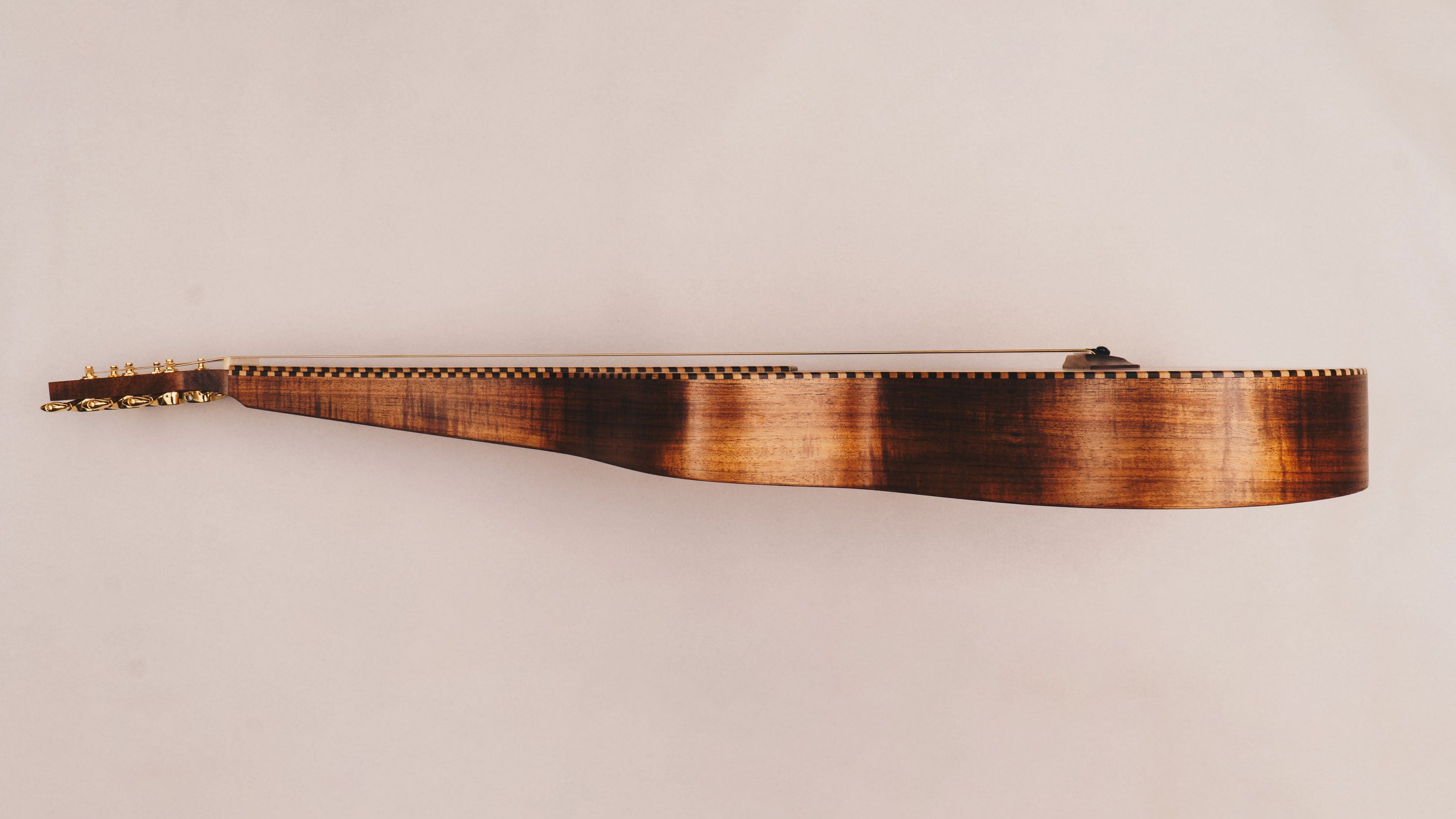 Style 3 Weissenborn Guitar - Sitka Spruce & Tasmanian Blackwood Weissenborn Acoustic Lap Steel Slide Guitar by master luthier Richard Wilson. Handcrafted in Australia. Serial no. RWRW2224-354.
