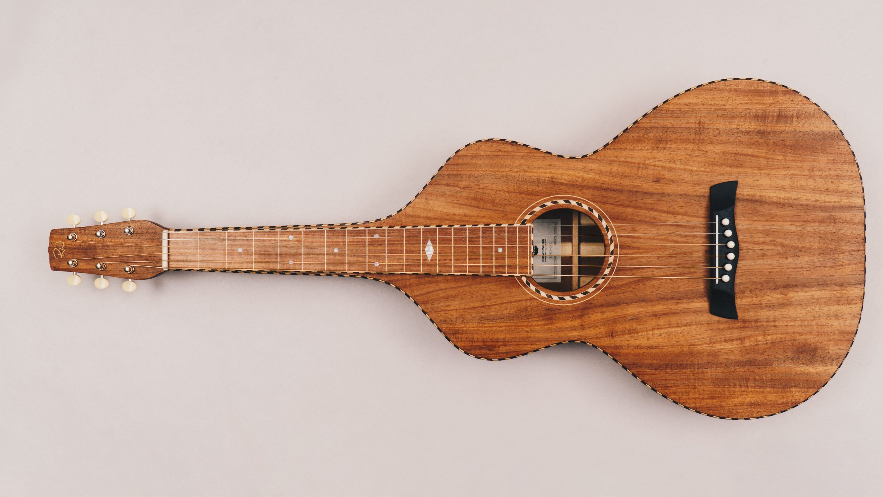 Style 3 Weissenborn Guitar Weissenborn Acoustic Lap Steel Slide Guitar by master luthier Richard Wilson. Handcrafted in Australia. Serial no. RW1921-241.