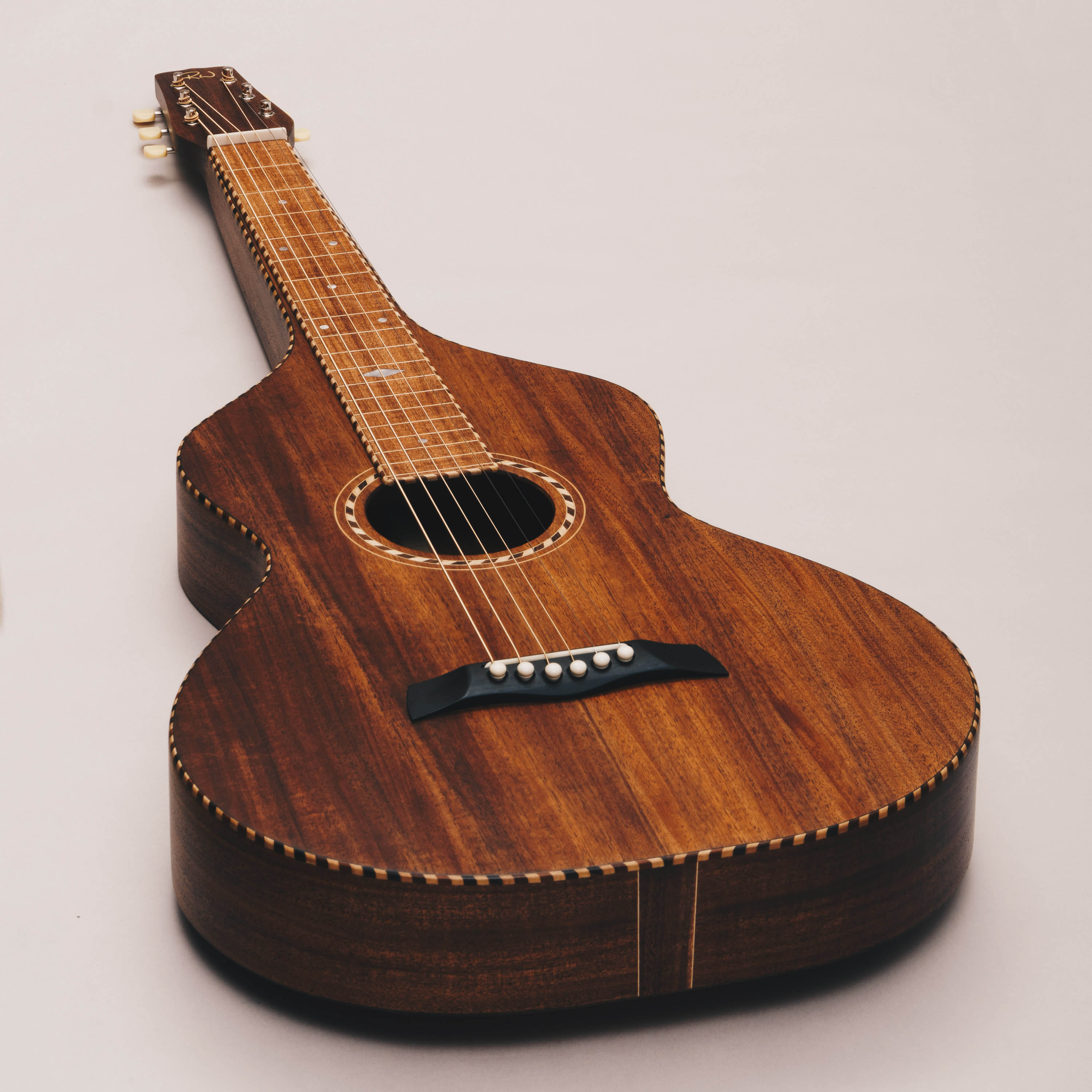 Style 3 Weissenborn Guitar Weissenborn Acoustic Lap Steel Slide Guitar by master luthier Richard Wilson. Handcrafted in Australia. Serial no. RW2039-288.