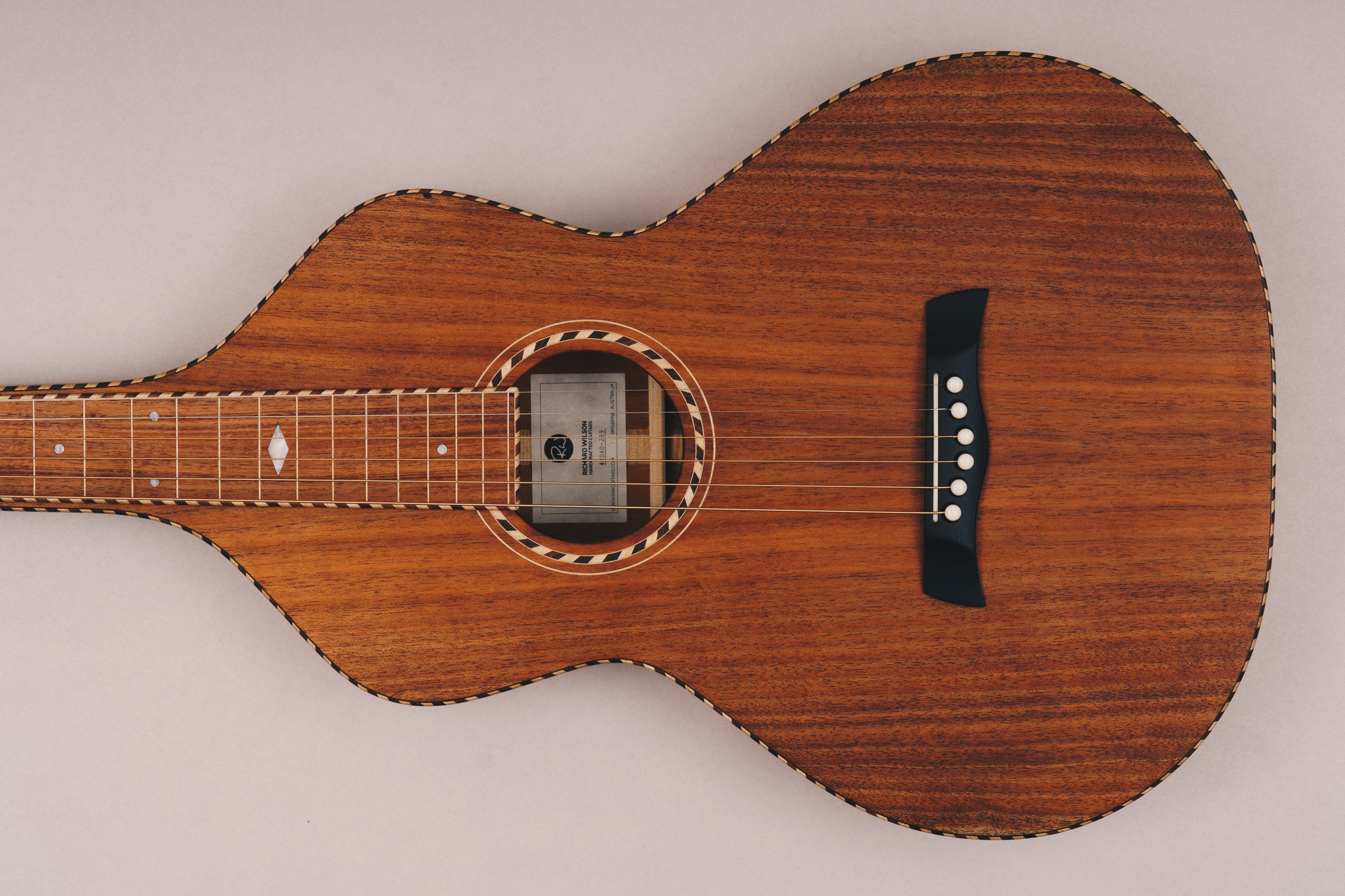 Style 3 Weissenborn Guitar Weissenborn Acoustic Lap Steel Slide Guitar by master luthier Richard Wilson. Handcrafted in Australia. Serial no. RW2040-289.