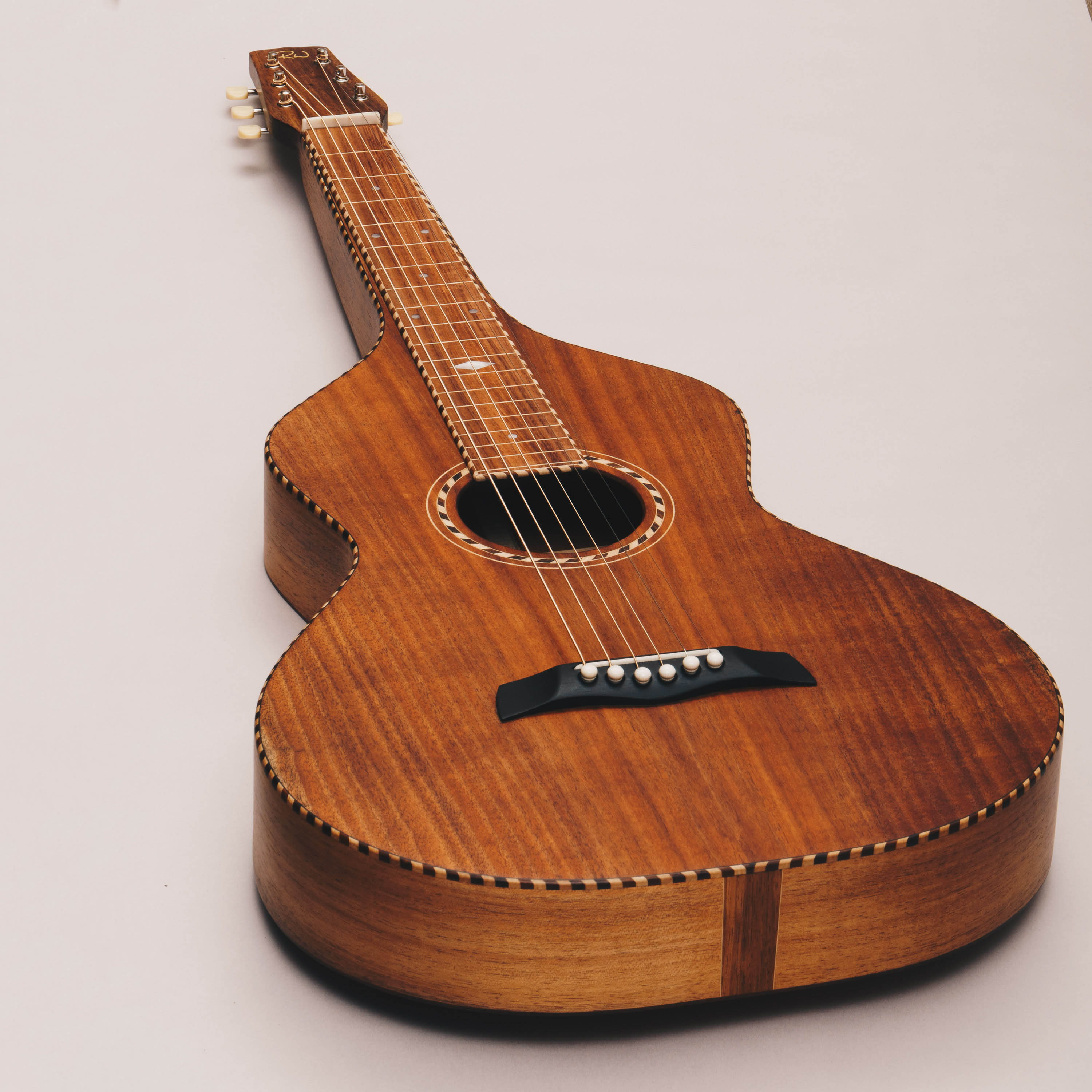 Style 3 Weissenborn Guitar Weissenborn Acoustic Lap Steel Slide Guitar by master luthier Richard Wilson. Handcrafted in Australia. Serial no. RW2040-289.