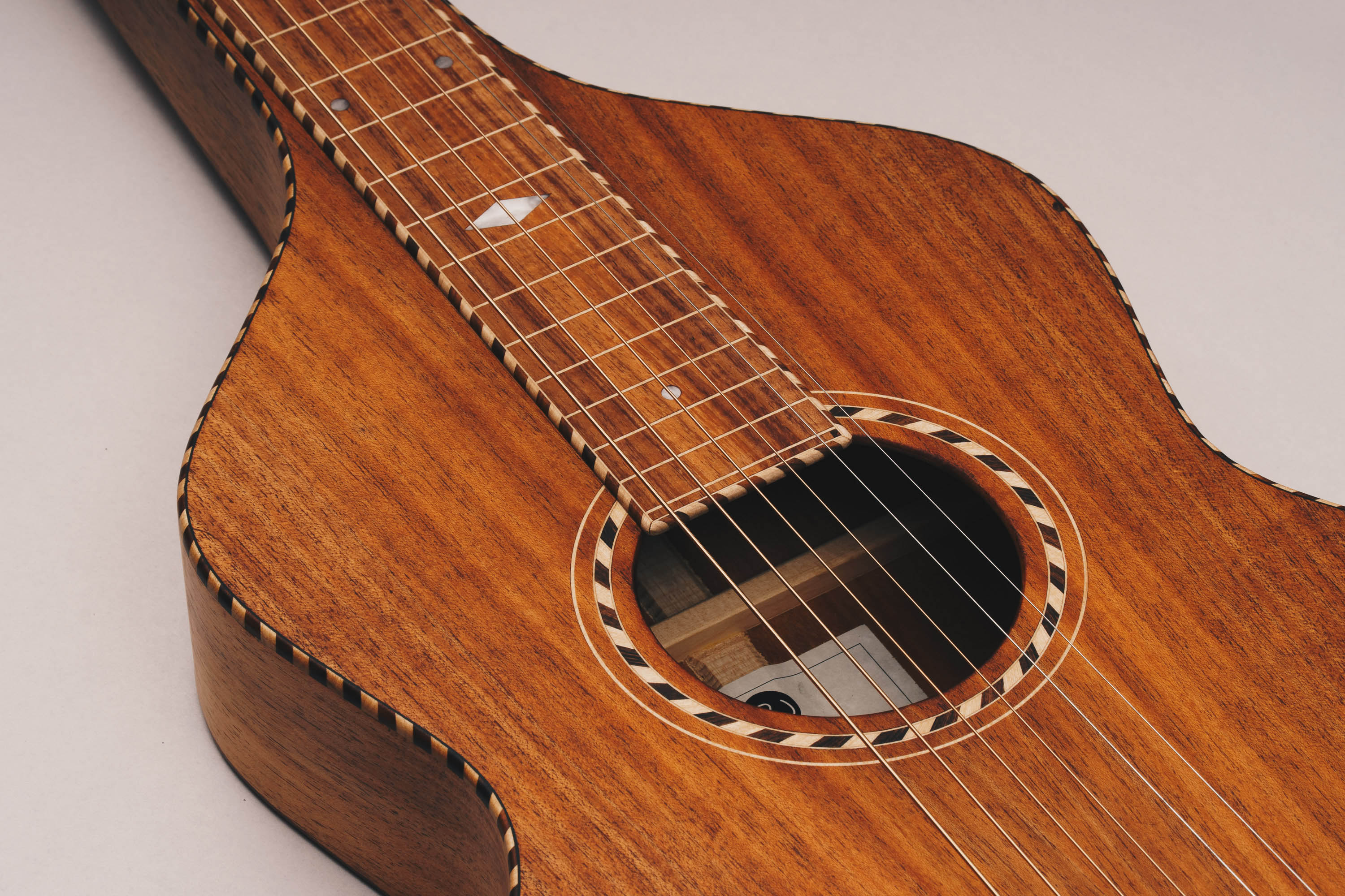 Style 3 Weissenborn Guitar Weissenborn Acoustic Lap Steel Slide Guitar by master luthier Richard Wilson. Handcrafted in Australia. Serial no. RW2040-289.