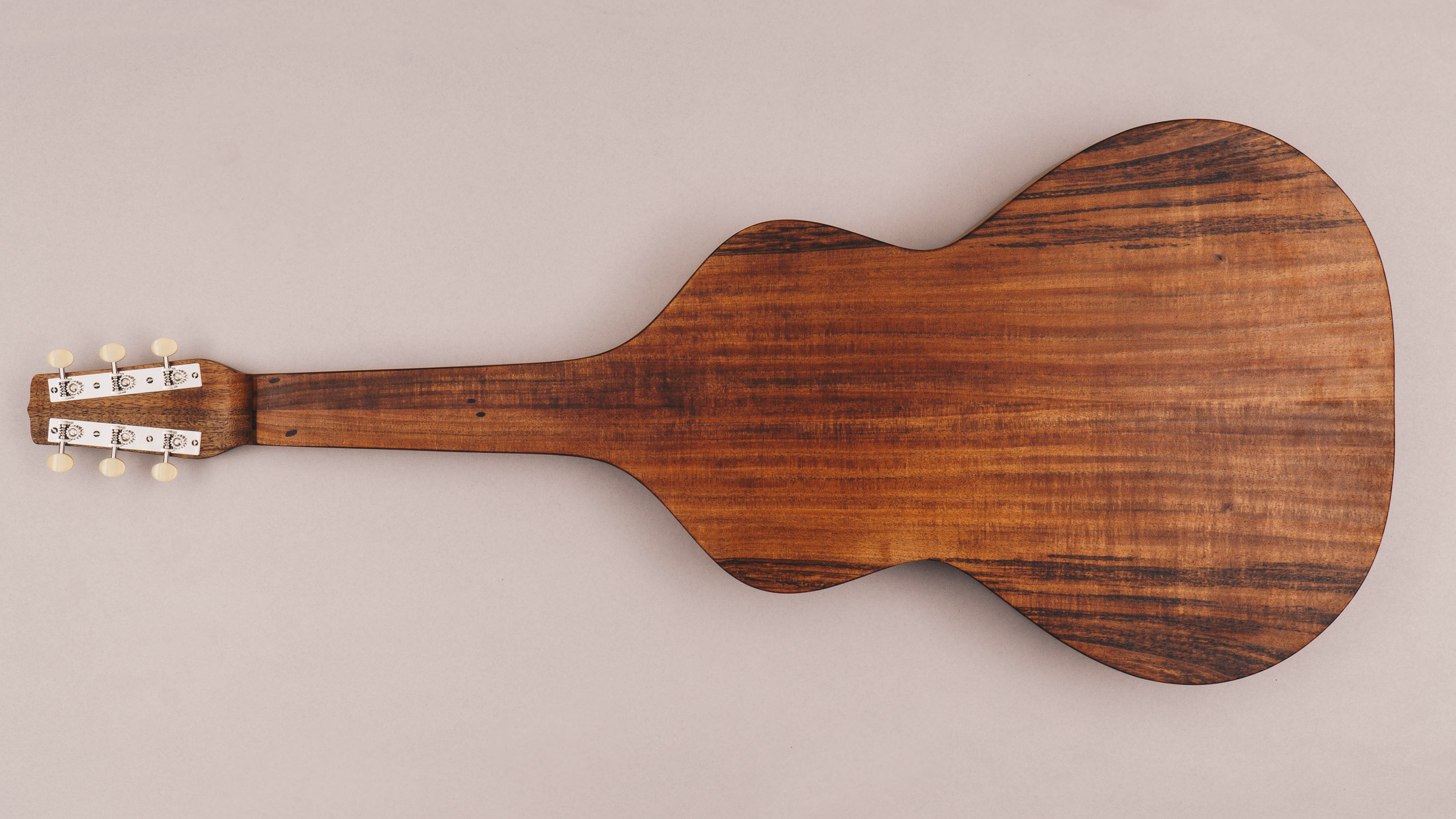 Style 3 Weissenborn Guitar Weissenborn Acoustic Lap Steel Slide Guitar by master luthier Richard Wilson. Handcrafted in Australia. Serial no. RW2108-297.