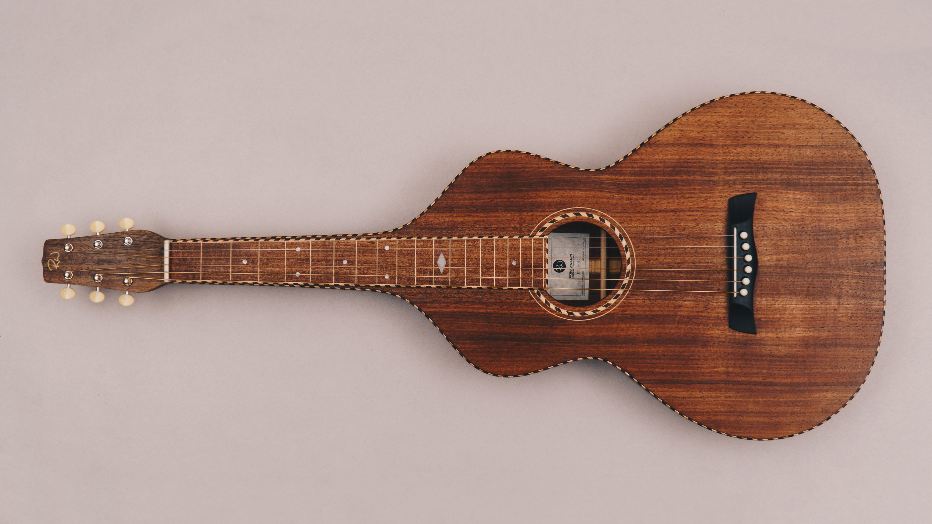 Style 3 Weissenborn Guitar Weissenborn Acoustic Lap Steel Slide Guitar by master luthier Richard Wilson. Handcrafted in Australia. Serial no. RW2121-310.