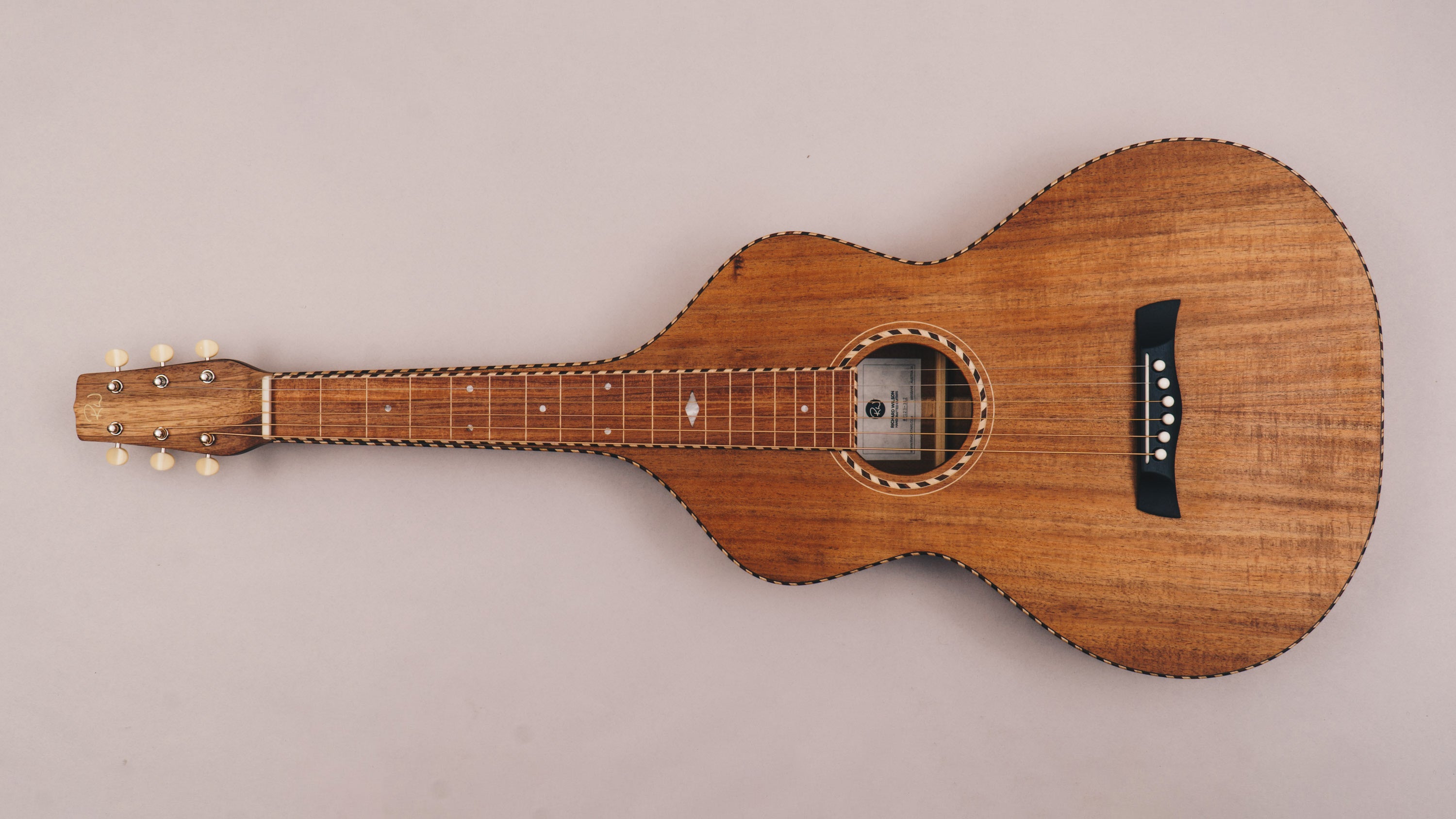 Style 3 Weissenborn Guitar Weissenborn Acoustic Lap Steel Slide Guitar by master luthier Richard Wilson. Handcrafted in Australia. Serial no. RW2123-312.