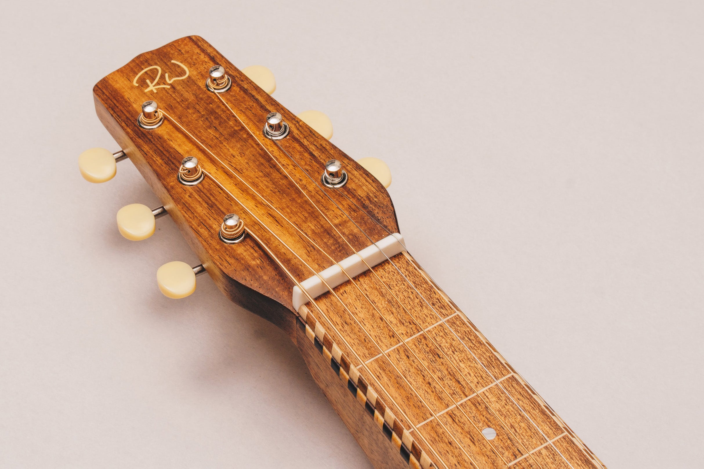 Style 3 Weissenborn Guitar Weissenborn Acoustic Lap Steel Slide Guitar by master luthier Richard Wilson. Handcrafted in Australia. Serial no. RW2132-321.
