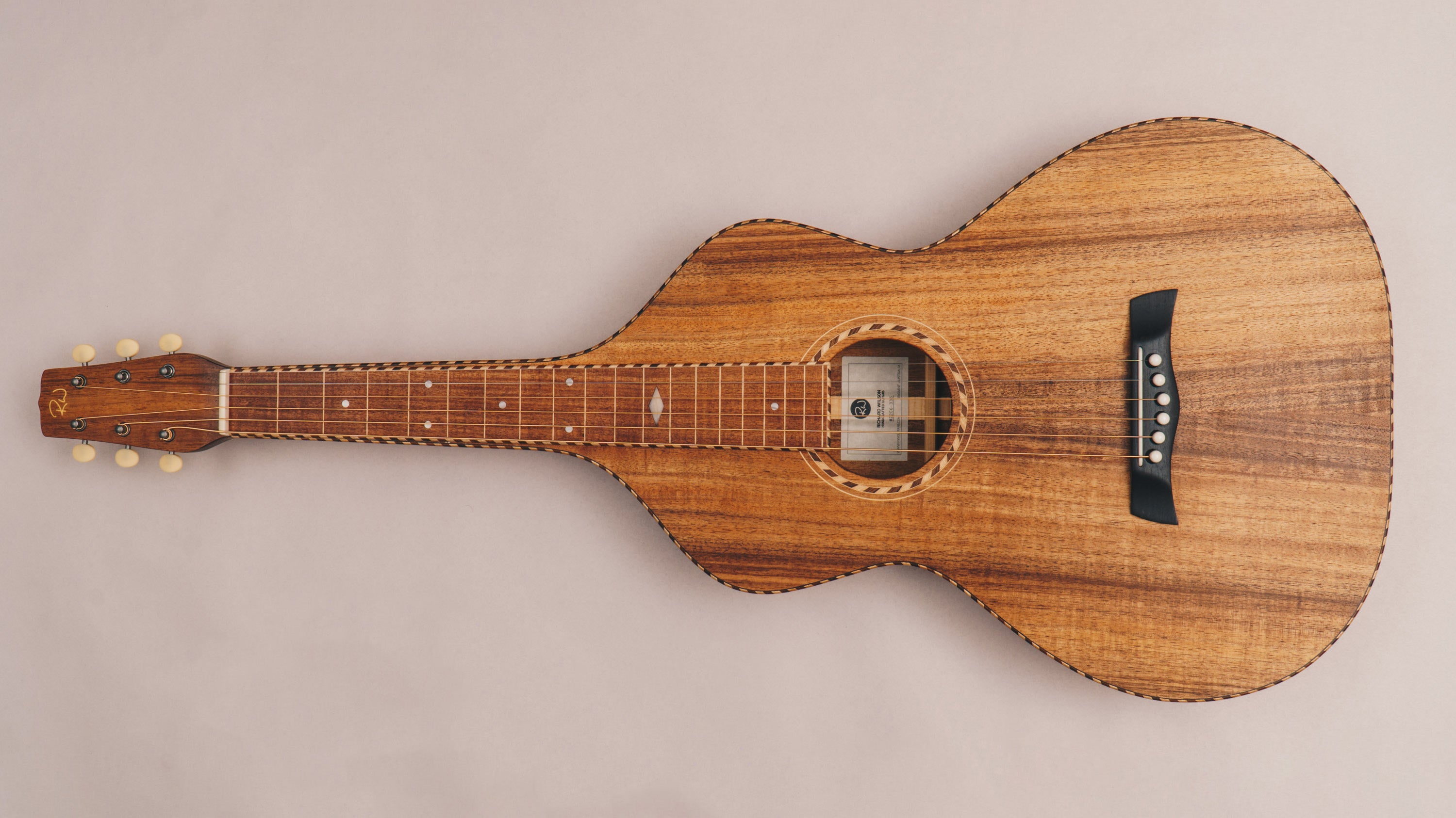 Style 3 Weissenborn Guitar Weissenborn Acoustic Lap Steel Slide Guitar by master luthier Richard Wilson. Handcrafted in Australia. Serial no. RW2206-336.