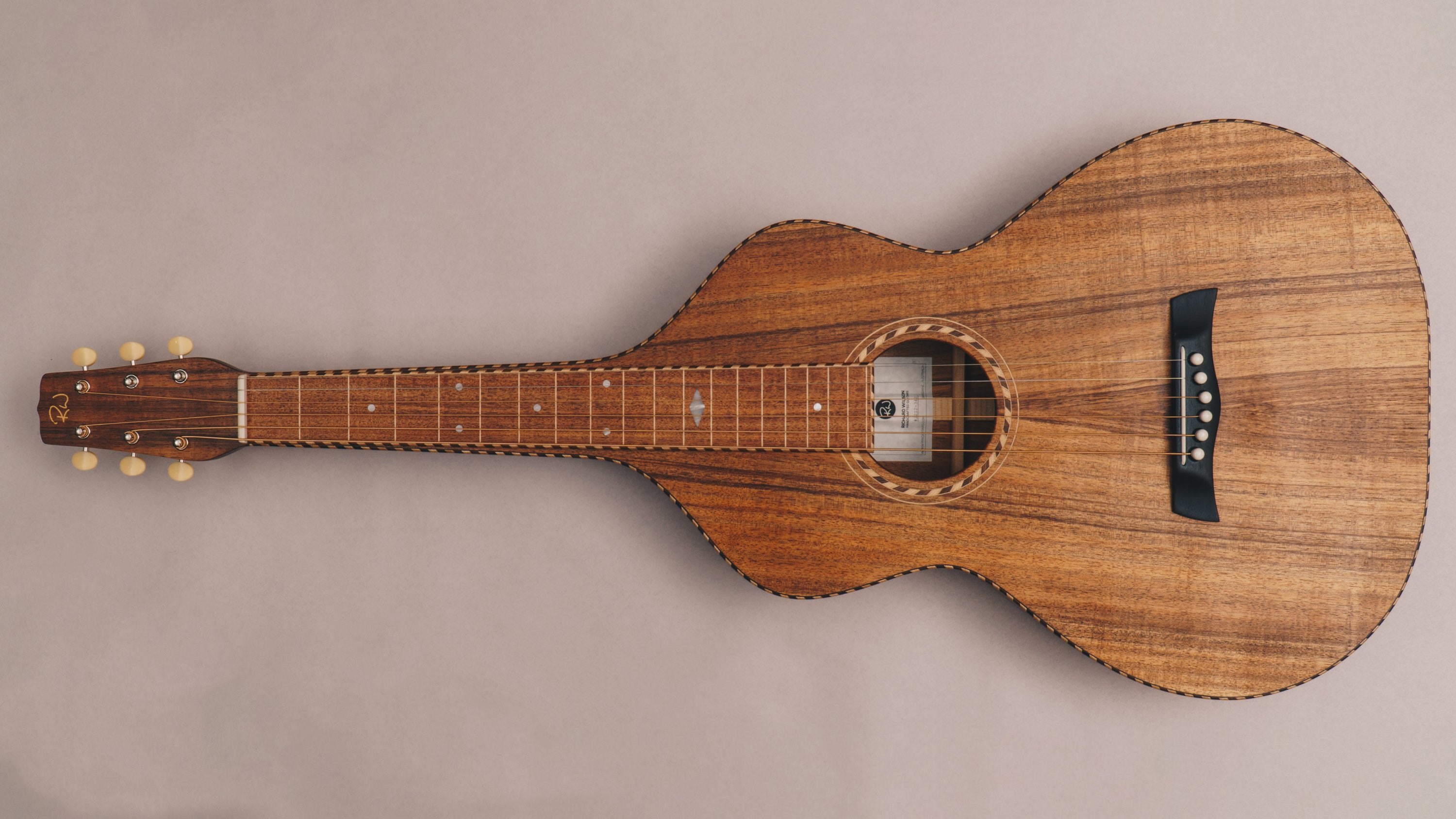 Style 3 Weissenborn Guitar Weissenborn Acoustic Lap Steel Slide Guitar by master luthier Richard Wilson. Handcrafted in Australia. Serial no. RW2212-342.