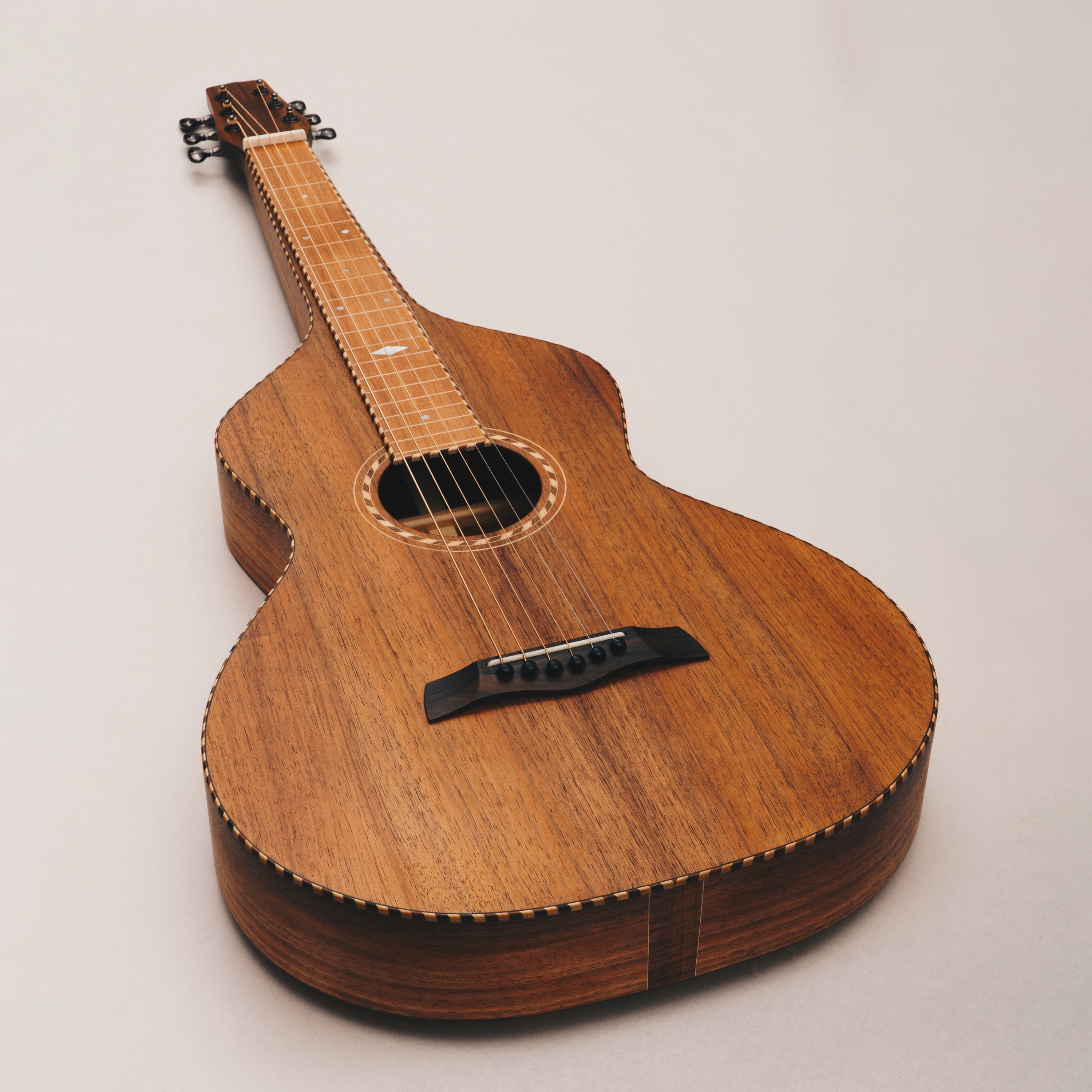 Style 3 Weissenborn Guitar Weissenborn Acoustic Lap Steel Slide Guitar by master luthier Richard Wilson. Handcrafted in Australia. Serial no. RW2307-397.