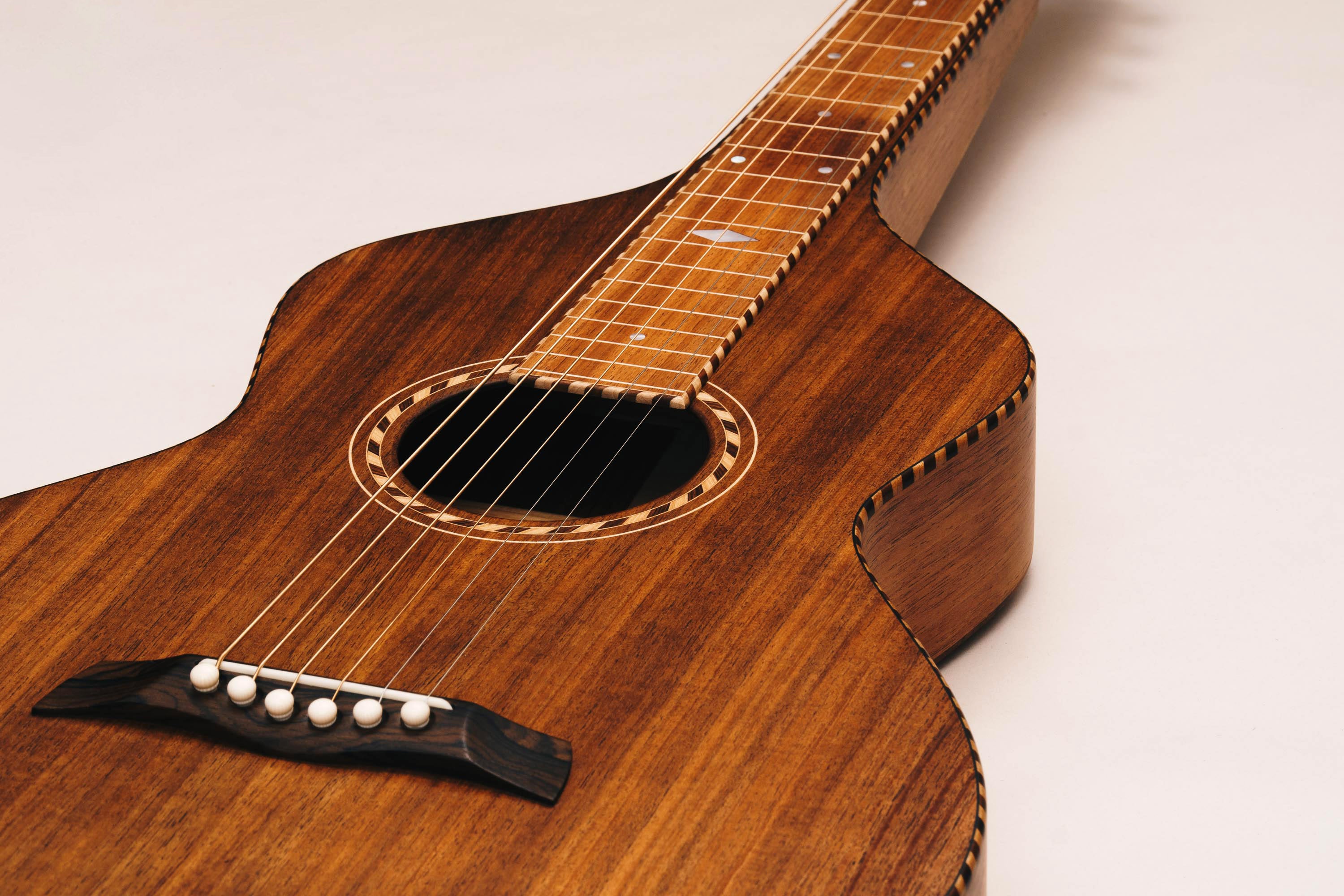 Style 3 Weissenborn Guitar Weissenborn Acoustic Lap Steel Slide Guitar by master luthier Richard Wilson. Handcrafted in Australia. Serial no. RW2341-431.