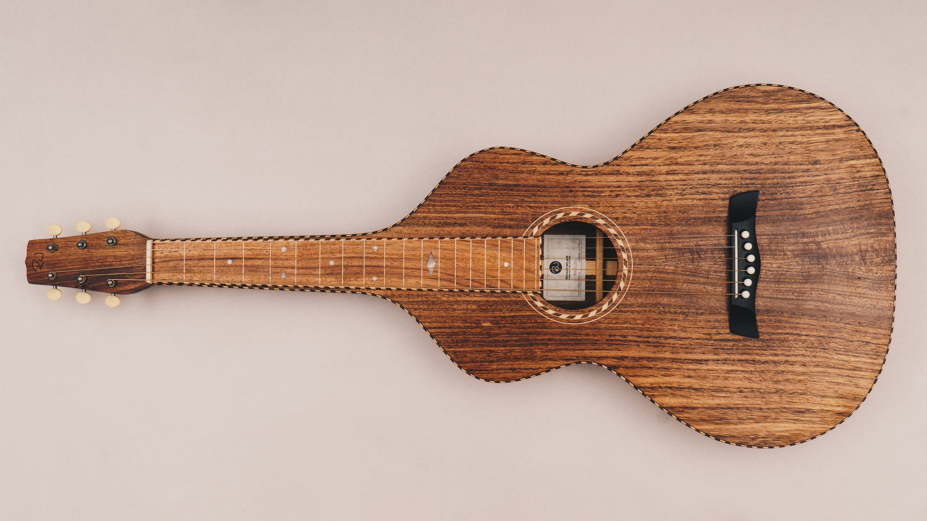 Style 3 Weissenborn Guitar Weissenborn Acoustic Lap Steel Slide Guitar by master luthier Richard Wilson. Handcrafted in Australia. Serial no. RWRW2225-355.