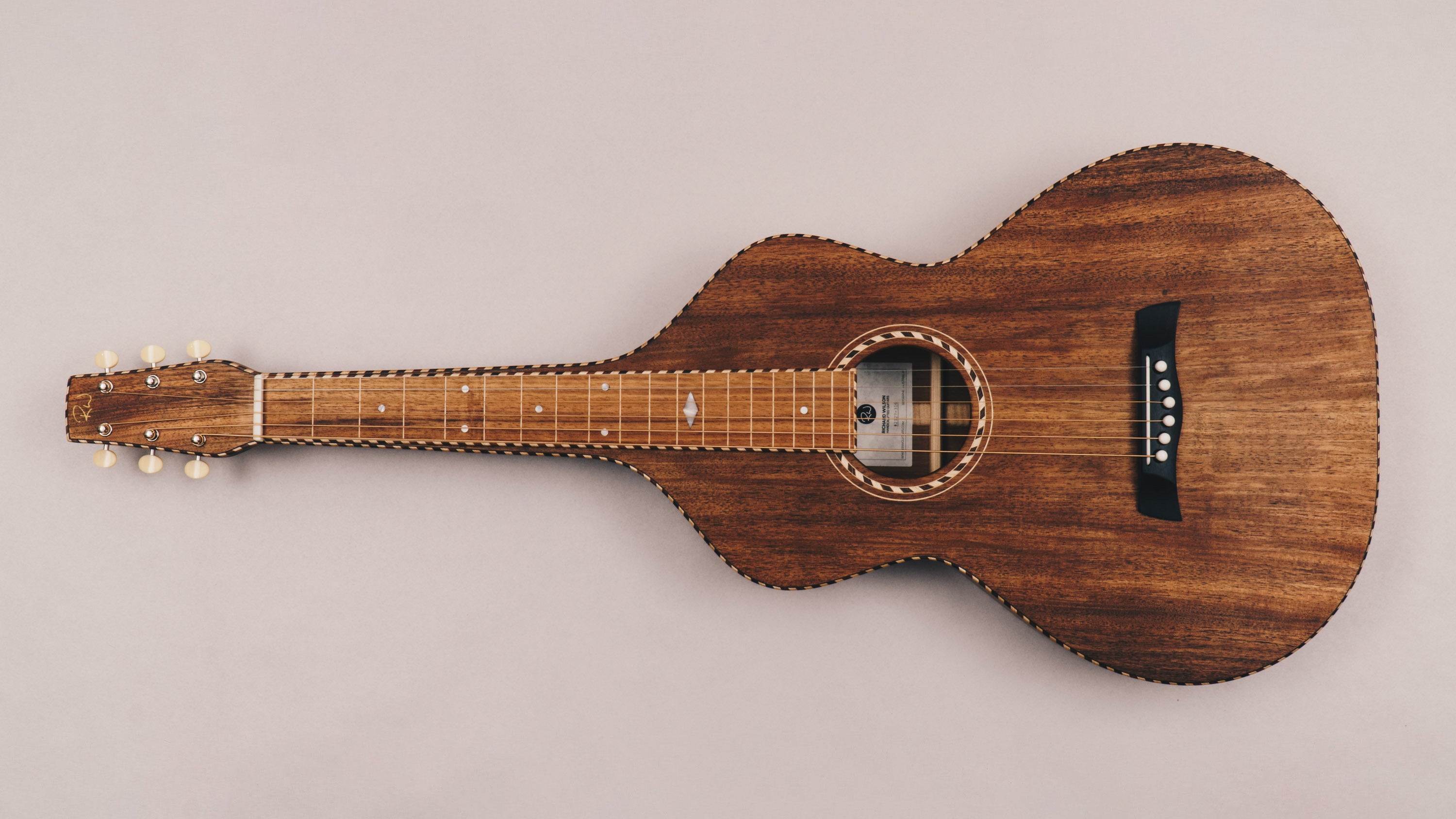 Style 4 Weissenborn Guitar Weissenborn Acoustic Lap Steel Slide Guitar by master luthier Richard Wilson. Handcrafted in Australia. Serial no. RW2127-316.