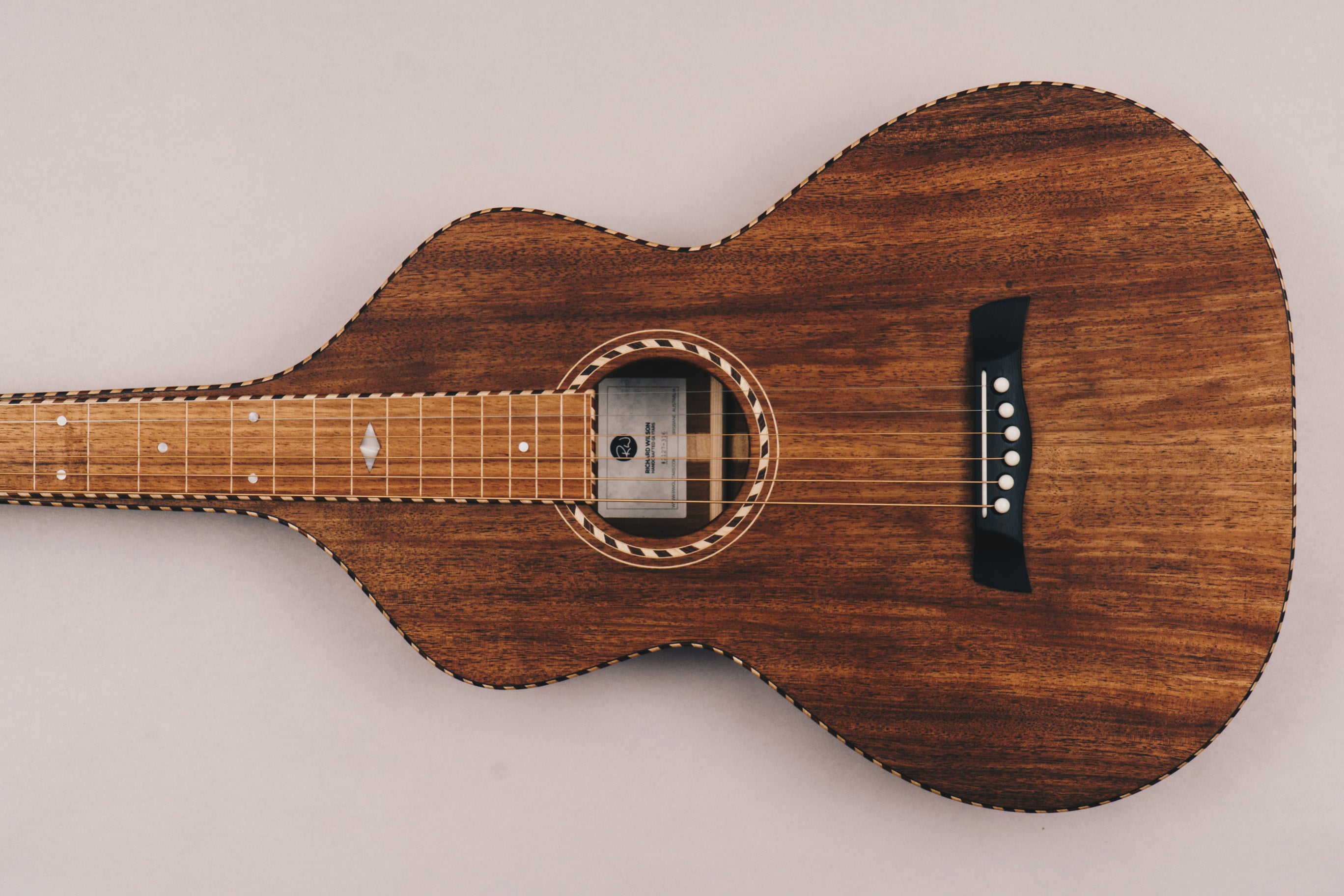 Style 4 Weissenborn Guitar Weissenborn Acoustic Lap Steel Slide Guitar by master luthier Richard Wilson. Handcrafted in Australia. Serial no. RW2127-316.