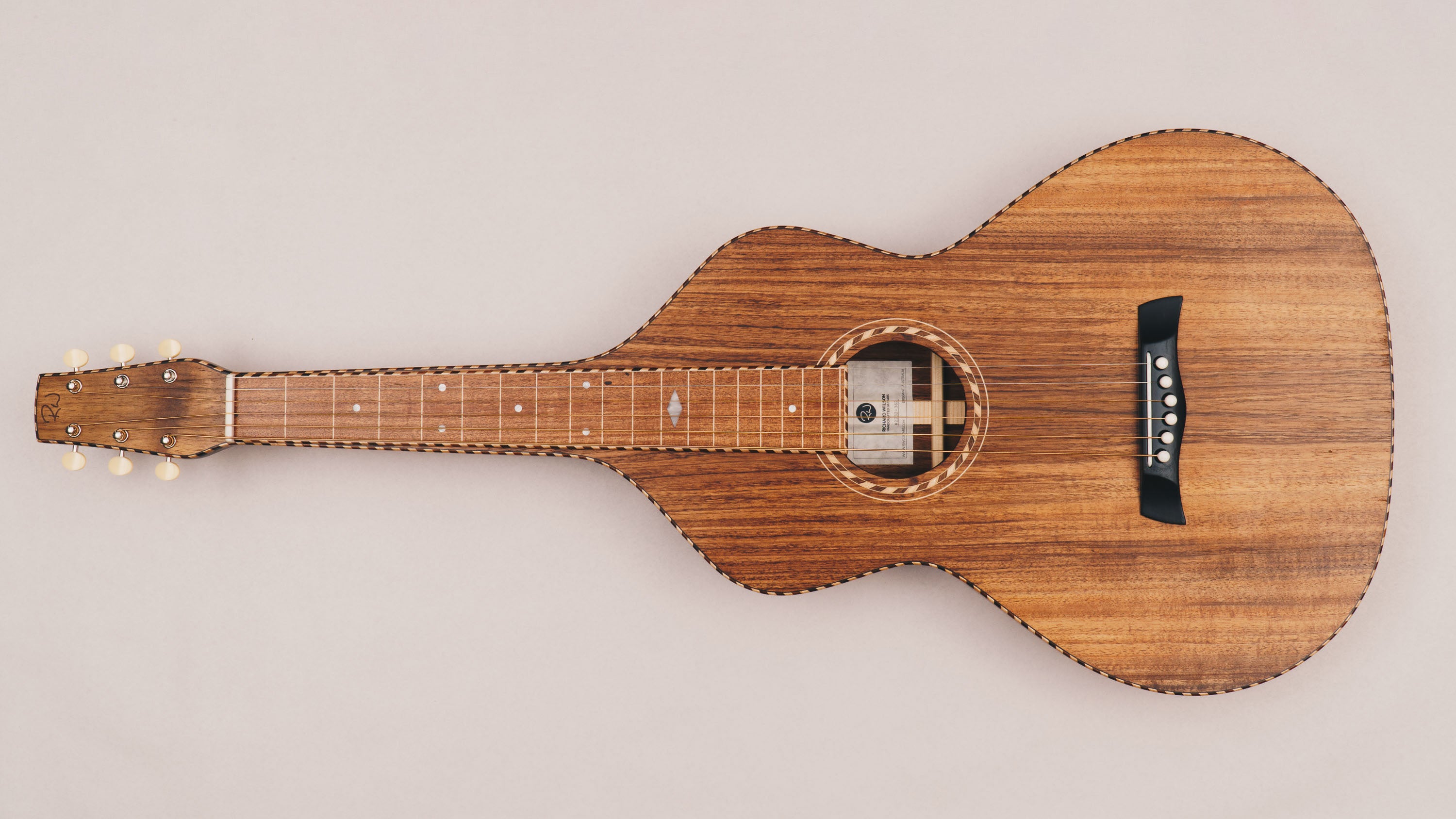 Style 4 Weissenborn Guitar Weissenborn Acoustic Lap Steel Slide Guitar by master luthier Richard Wilson. Handcrafted in Australia. Serial no. RW2232-362.