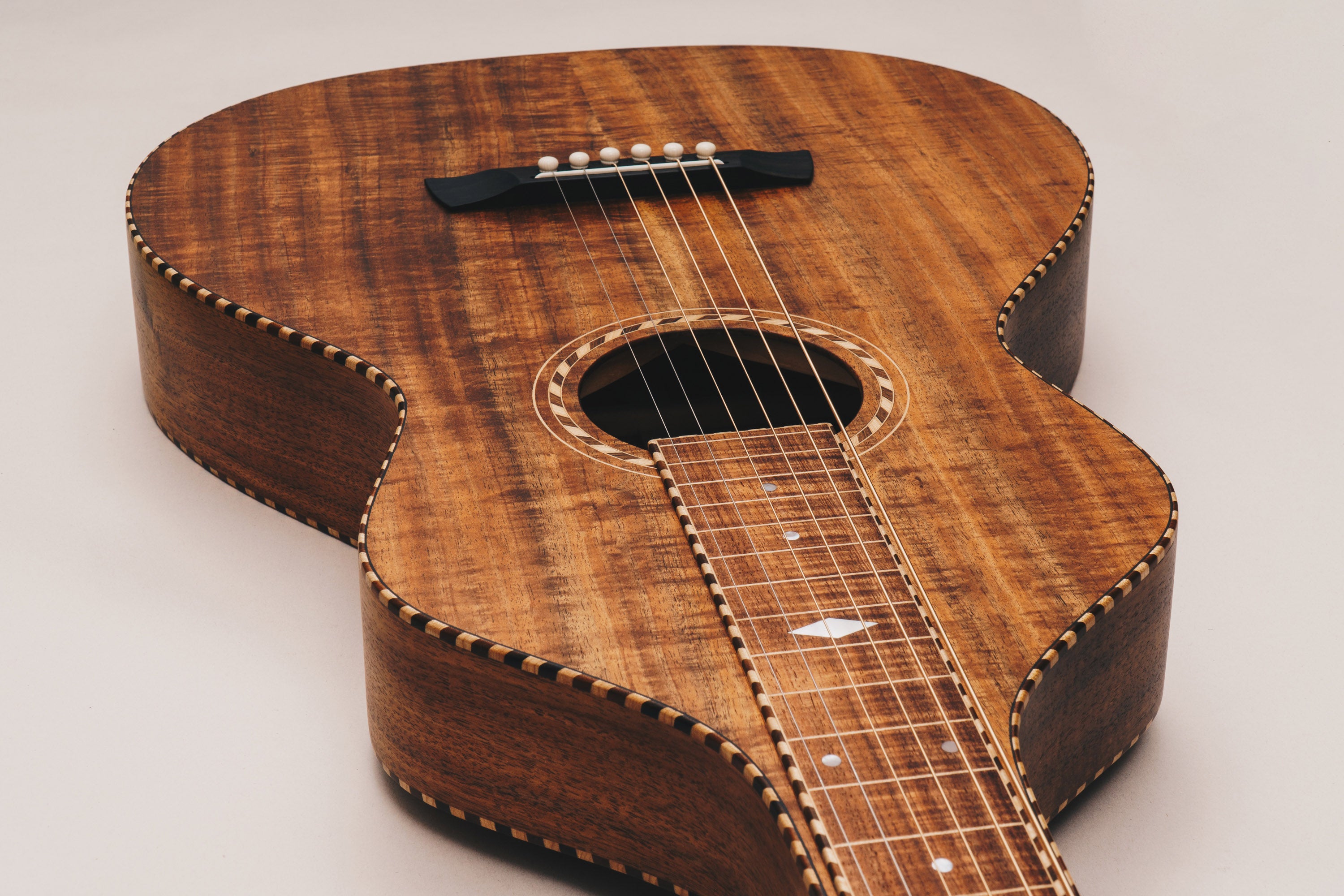 Style 4 Weissenborn Guitar Weissenborn Acoustic Lap Steel Slide Guitar by master luthier Richard Wilson. Handcrafted in Australia. Serial no. RW2248-378.