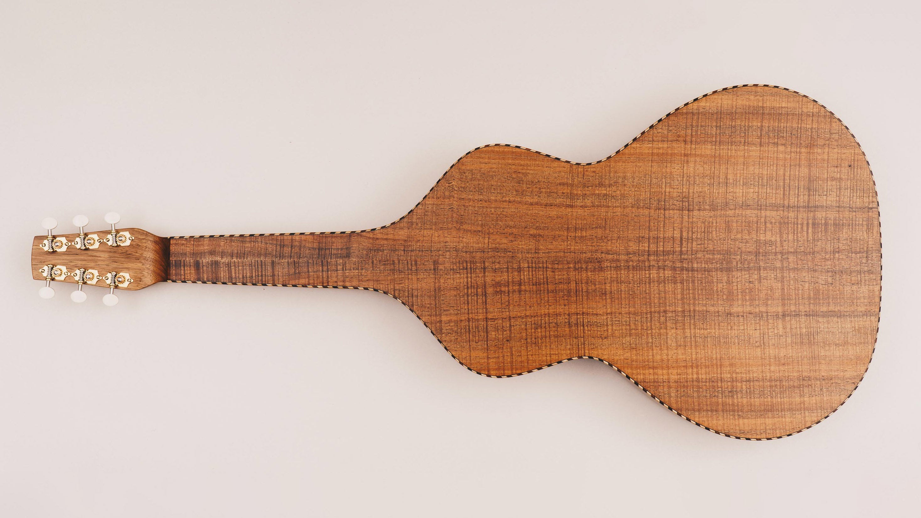 Style 4 Weissenborn Guitar Weissenborn Acoustic Lap Steel Slide Guitar by master luthier Richard Wilson. Handcrafted in Australia. Serial no. RW2309-399.