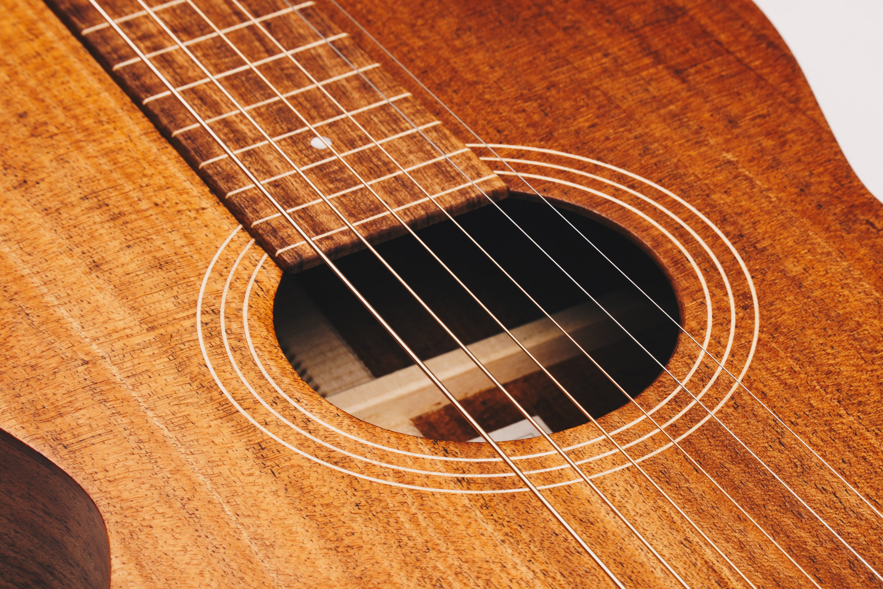 Tasmanian Blackwood Style 1 Weissenborn Acoustic Lap Steel Slide Guitar by master luthier Richard Wilson. Handcrafted in Australia. Serial no. RW2023-272.