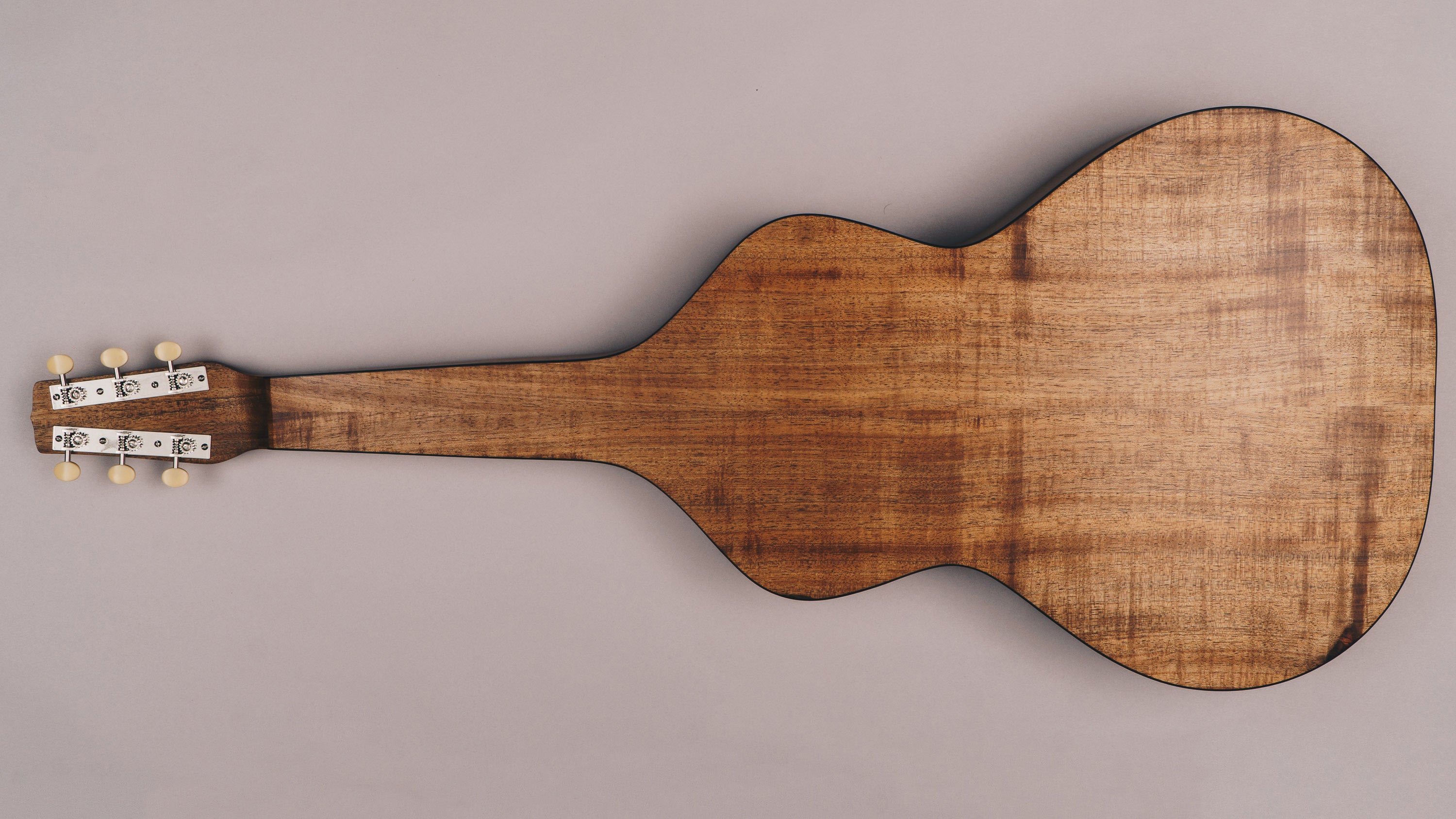 Tasmanian Blackwood Style 2 Weissenborn Acoustic Lap Steel Slide Guitar by master luthier Richard Wilson. Handcrafted in Australia. Serial no. RW2008-257.