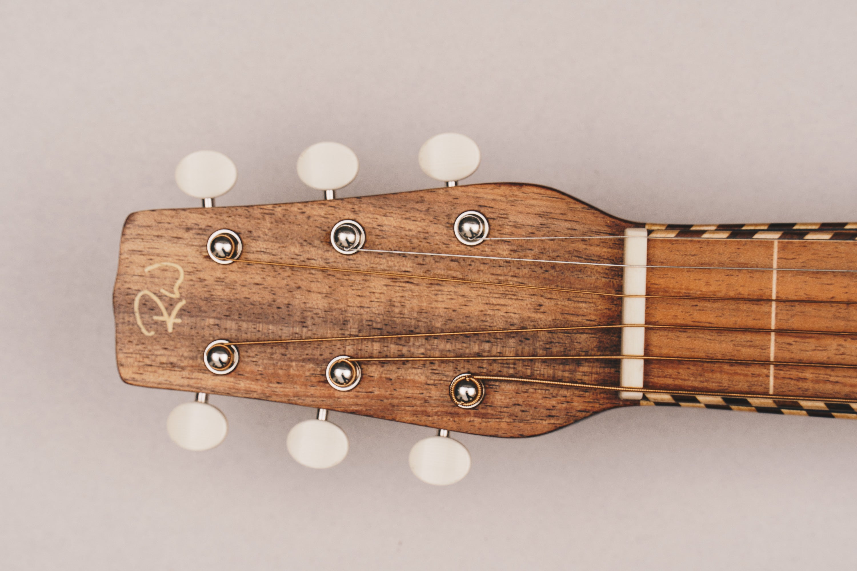Tasmanian Blackwood Style 3 Weissenborn Acoustic Lap Steel Slide Guitar by master luthier Richard Wilson. Handcrafted in Australia. Serial no. RW1909-229.