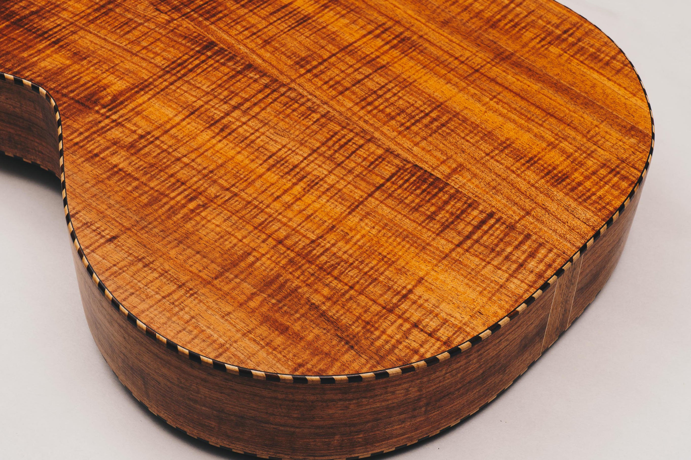 Tasmanian Blackwood Style 4 Weissenborn Acoustic Lap Steel Slide Guitar by master luthier Richard Wilson. Handcrafted in Australia. Serial no. RW1916-236.