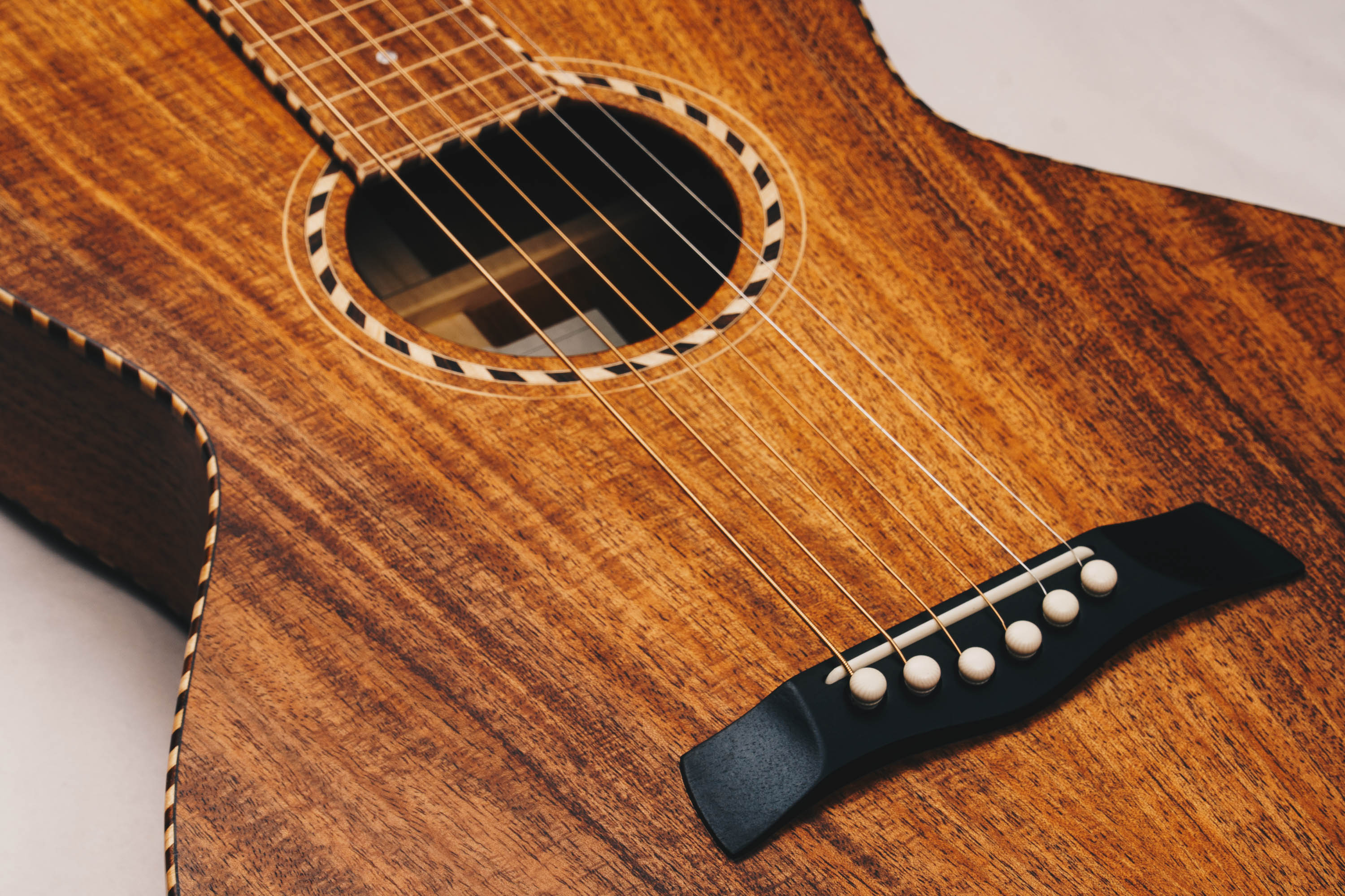 Tasmanian Blackwood Style 4 Weissenborn Acoustic Lap Steel Slide Guitar by master luthier Richard Wilson. Handcrafted in Australia. Serial no. RW2011-260.