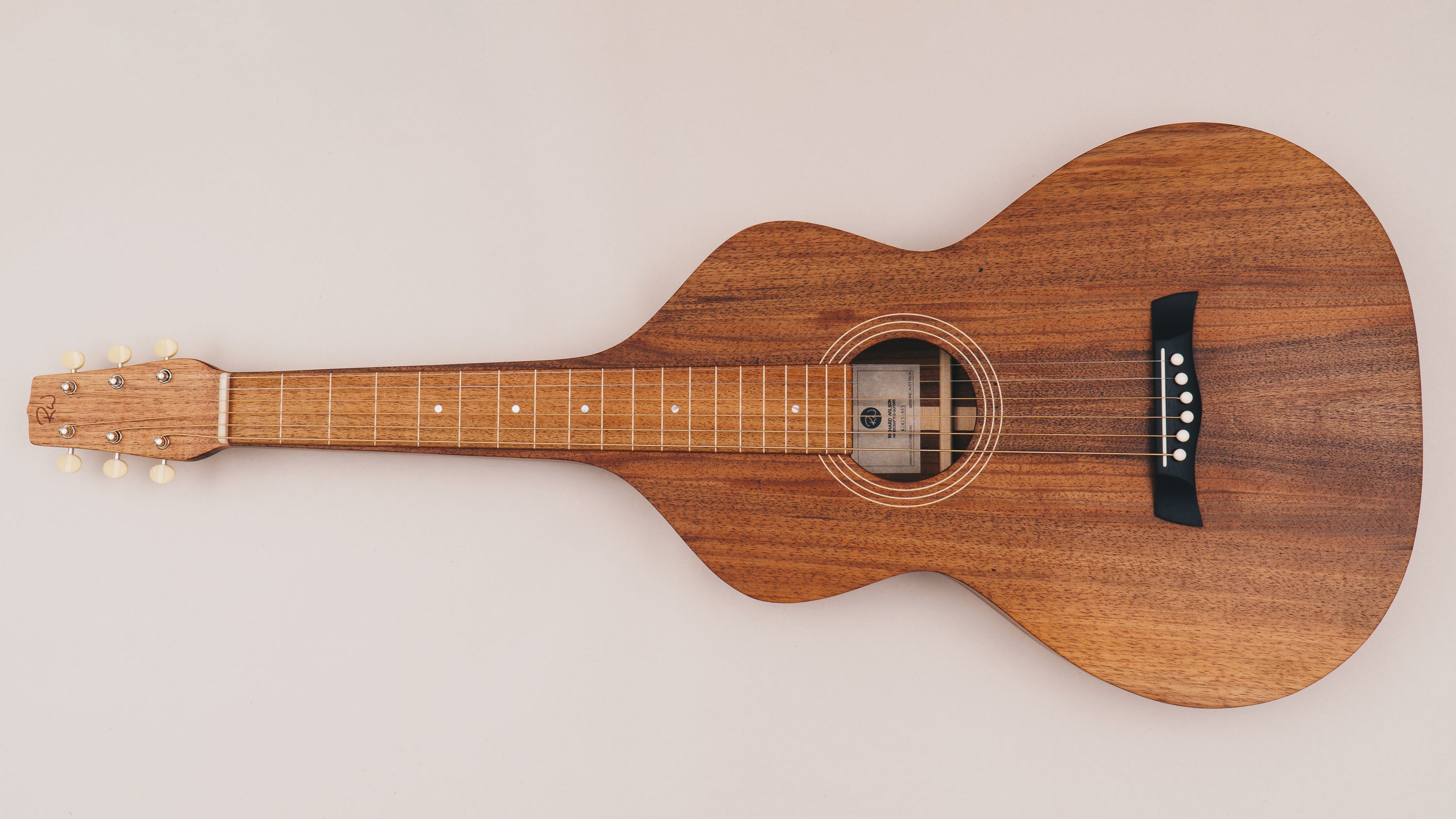 Style 1 Weissenborn Guitar - Tasmanian Blackwood Weissenborn Acoustic Lap Steel Slide Guitar by master luthier Richard Wilson. Handcrafted in Australia. Serial no. RW2415-465.