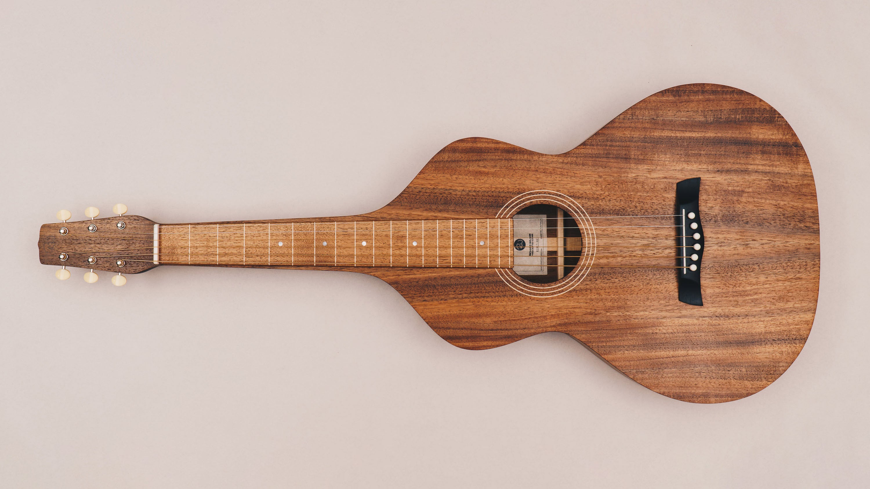 Style 1 Weissenborn Guitar - Tasmanian Blackwood Weissenborn Acoustic Lap Steel Slide Guitar by master luthier Richard Wilson. Handcrafted in Australia. Serial no. RW2417-467.