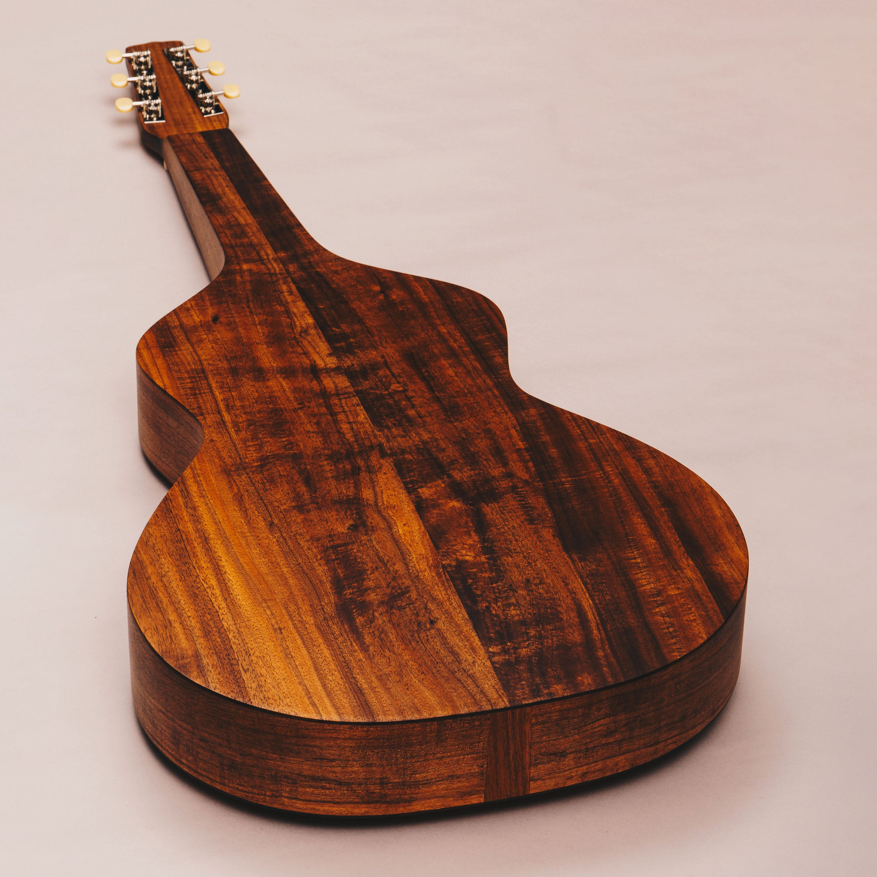 Style 1 Weissenborn Guitar - Tasmanian Blackwood Weissenborn Acoustic Lap Steel Slide Guitar by master luthier Richard Wilson. Handcrafted in Australia. Serial no. RW2420-470.