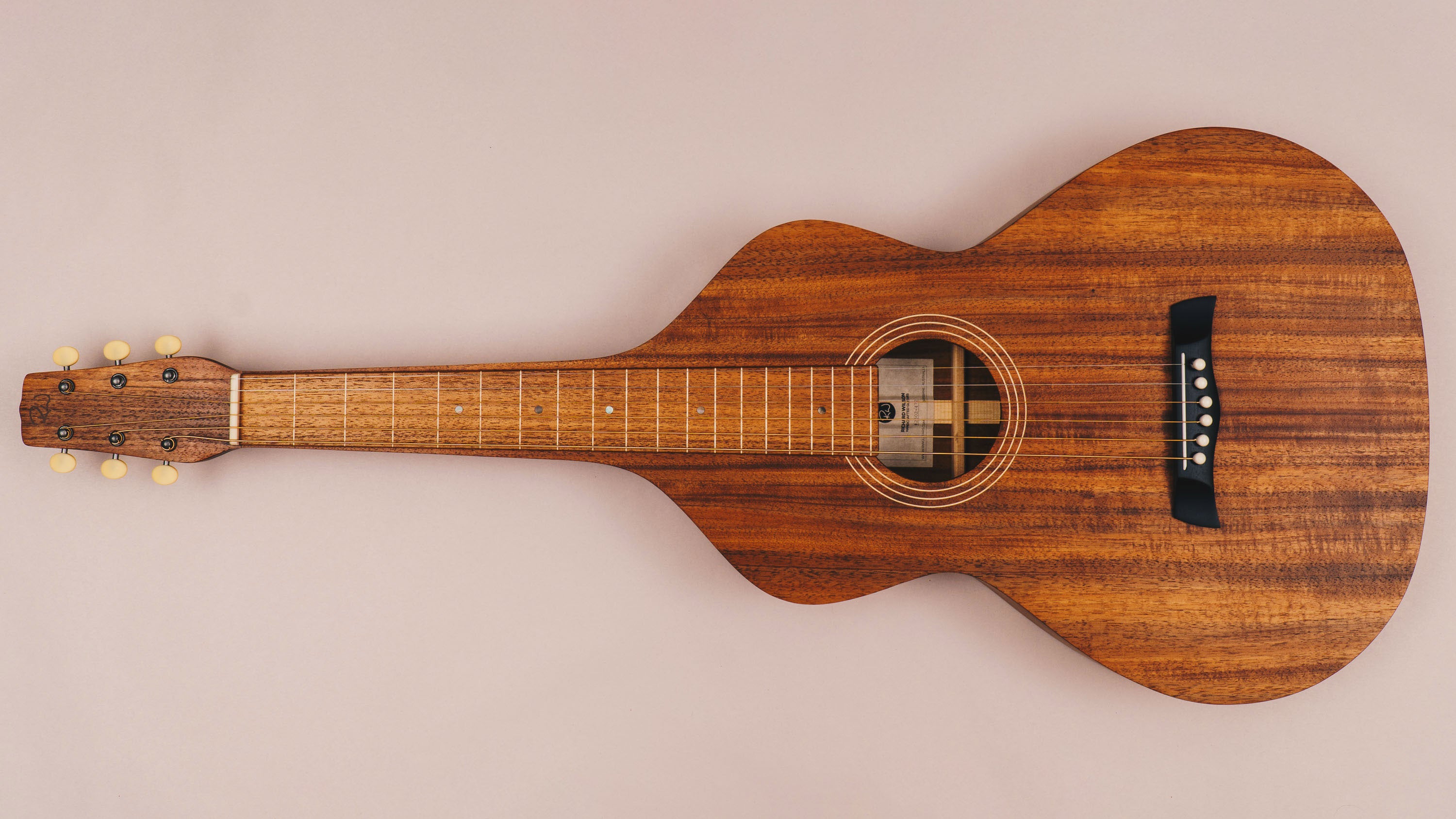 Style 1 Weissenborn Guitar - Tasmanian Blackwood Weissenborn Acoustic Lap Steel Slide Guitar by master luthier Richard Wilson. Handcrafted in Australia. Serial no. RW2502-472.