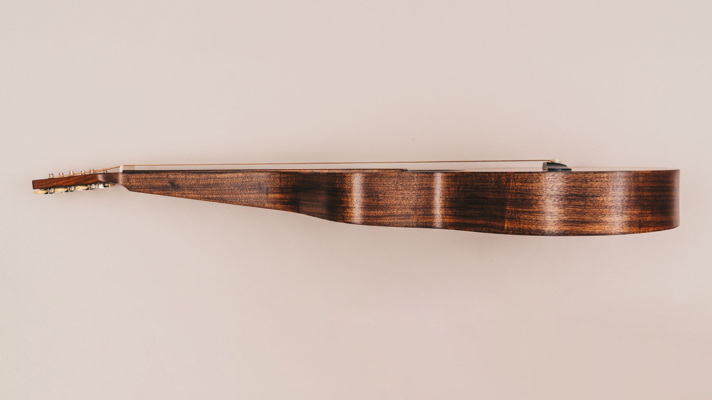 Style 1 Weissenborn Guitar - Tasmanian Blackwood Weissenborn Acoustic Lap Steel Slide Guitar by master luthier Richard Wilson. Handcrafted in Australia. Serial no. RW2614-501.