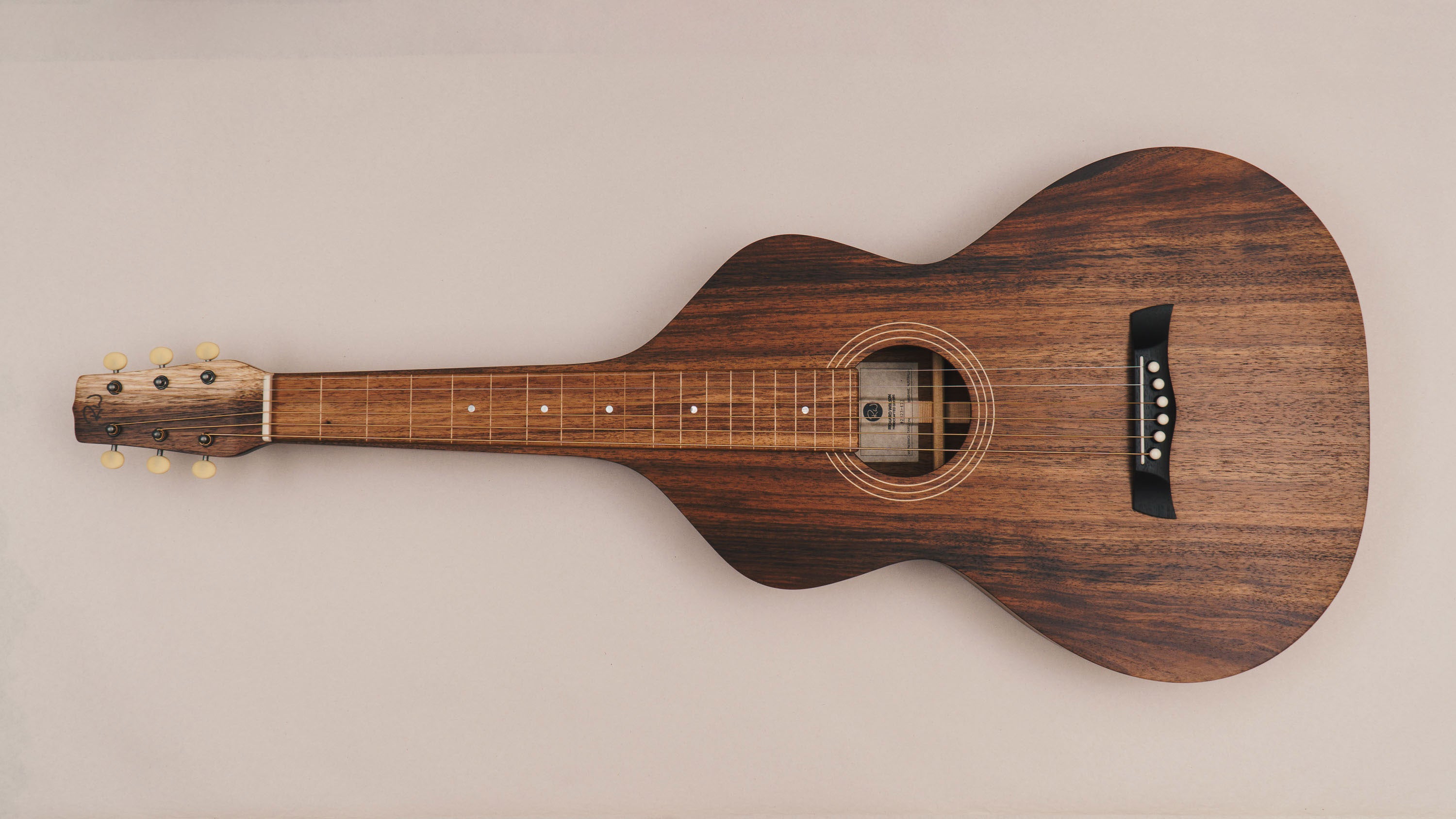 Style 1 Weissenborn Guitar Weissenborn Acoustic Lap Steel Slide Guitar by master luthier Richard Wilson. Handcrafted in Australia. Serial no. RW2323-413.