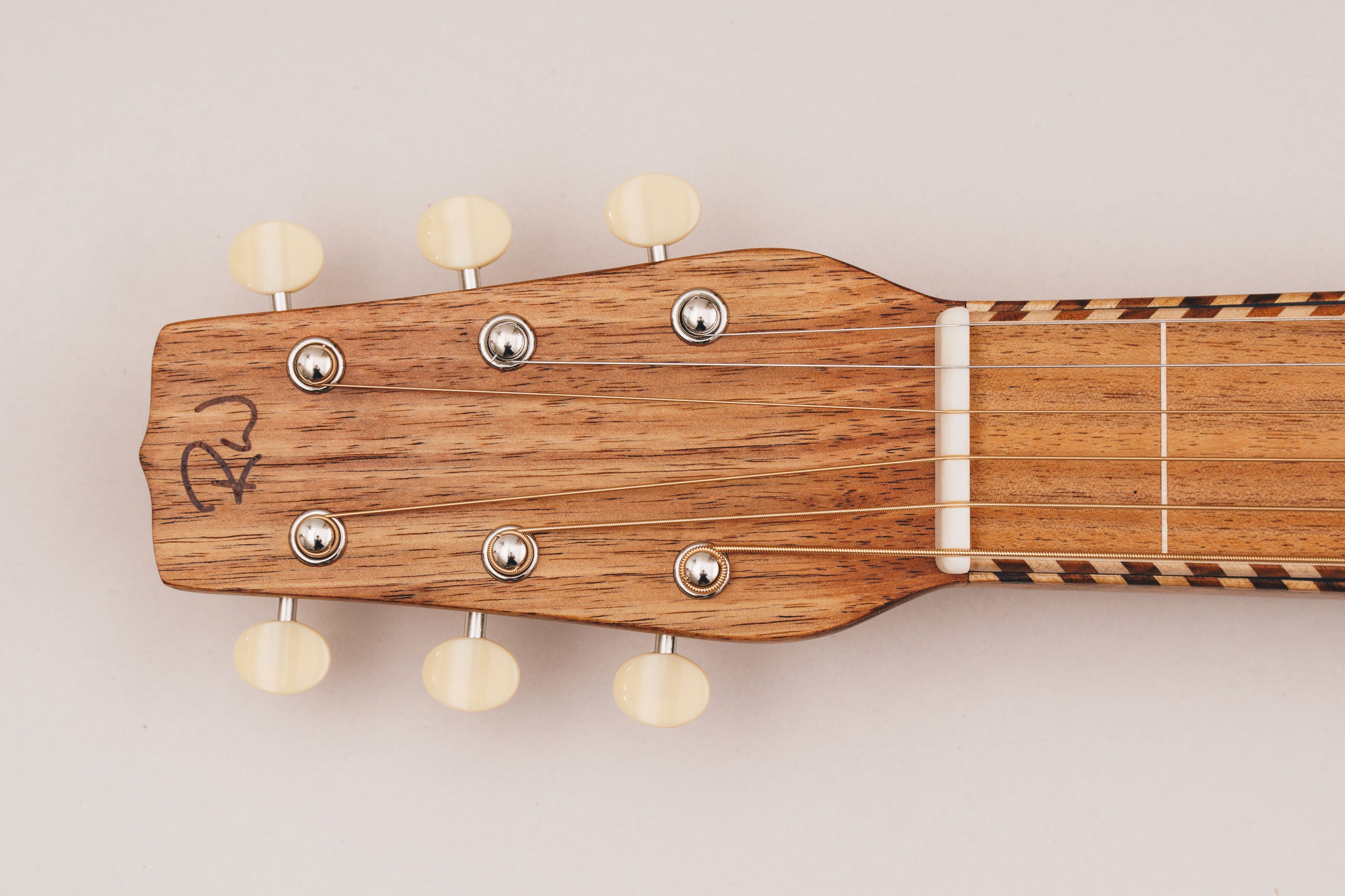 Style 3 Weissenborn Guitar - Tasmanian Blackwood Weissenborn Acoustic Lap Steel Slide Guitar by master luthier Richard Wilson. Handcrafted in Australia. Serial no. RW2411-461.