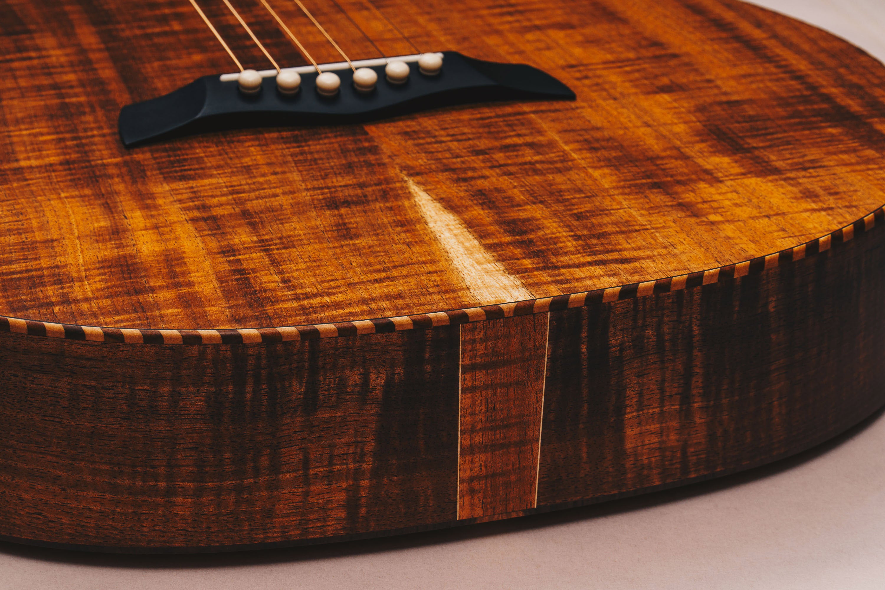 Style 3 Weissenborn Guitar - Tasmanian Blackwood Weissenborn Acoustic Lap Steel Slide Guitar by master luthier Richard Wilson. Handcrafted in Australia. Serial no. RW2468-468.