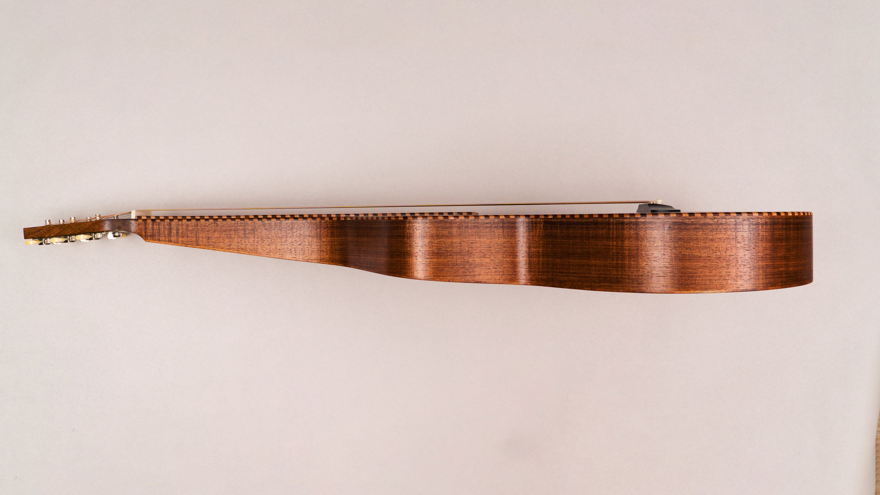 Style 3 Weissenborn Guitar - Tasmanian Blackwood Weissenborn Acoustic Lap Steel Slide Guitar by master luthier Richard Wilson. Handcrafted in Australia. Serial no. RW2507-477.