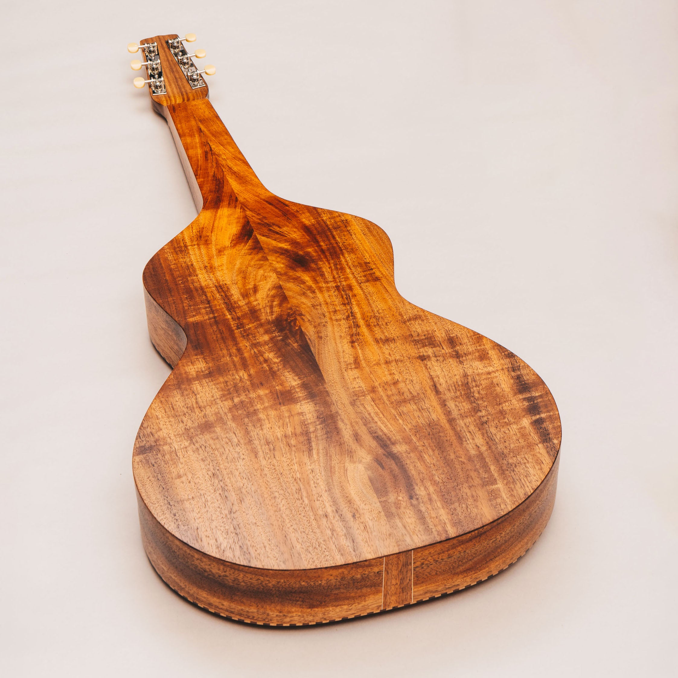 Style 3 Weissenborn Guitar - Tasmanian Blackwood Weissenborn Acoustic Lap Steel Slide Guitar by master luthier Richard Wilson. Handcrafted in Australia. Serial no. RW2617-504.