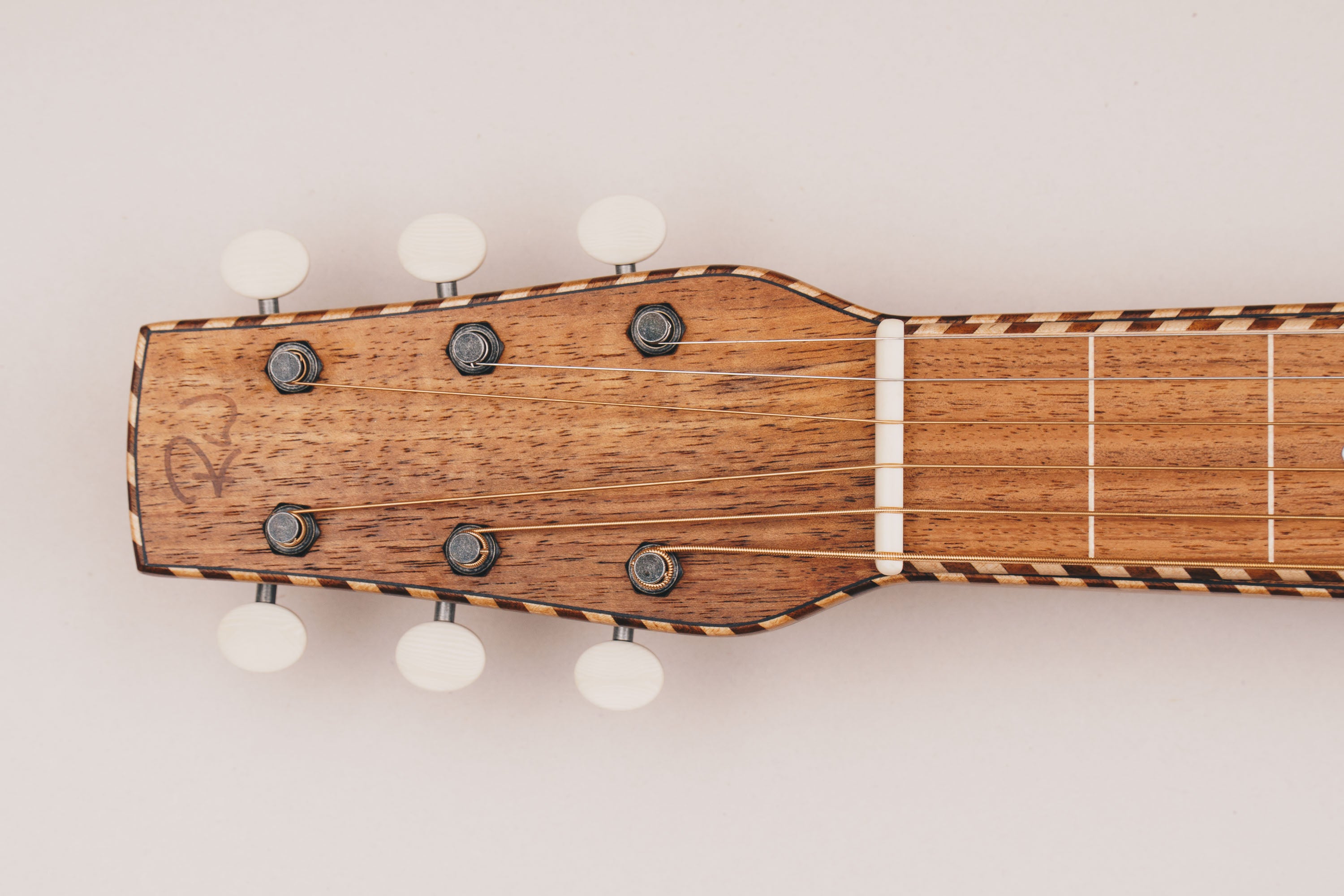 Style 4 Weissenborn Guitar - Tasmanian Blackwood Weissenborn Acoustic Lap Steel Slide Guitar by master luthier Richard Wilson. Handcrafted in Australia. Serial no. RW2406-456.