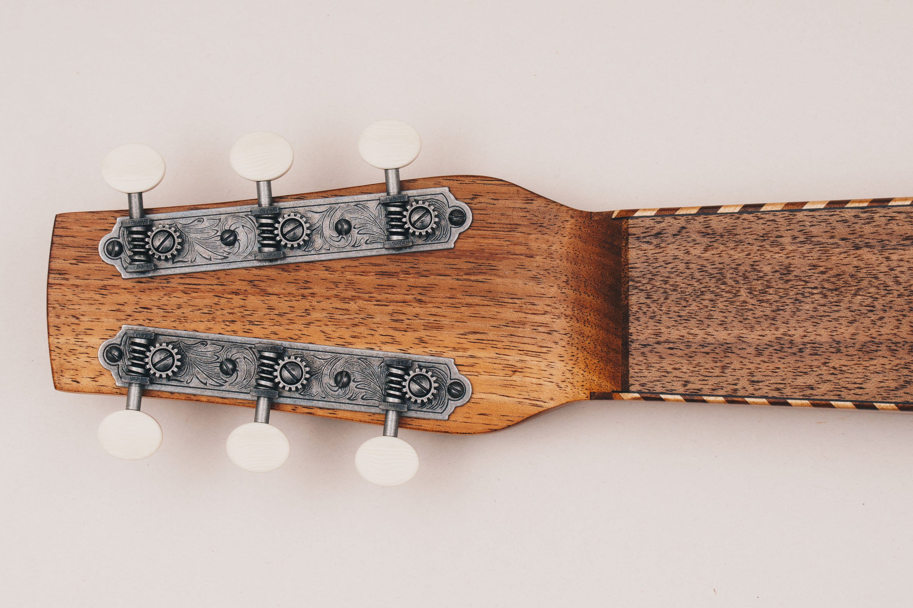 Style 4 Weissenborn Guitar - Tasmanian Blackwood Weissenborn Acoustic Lap Steel Slide Guitar by master luthier Richard Wilson. Handcrafted in Australia. Serial no. RW2406-456.