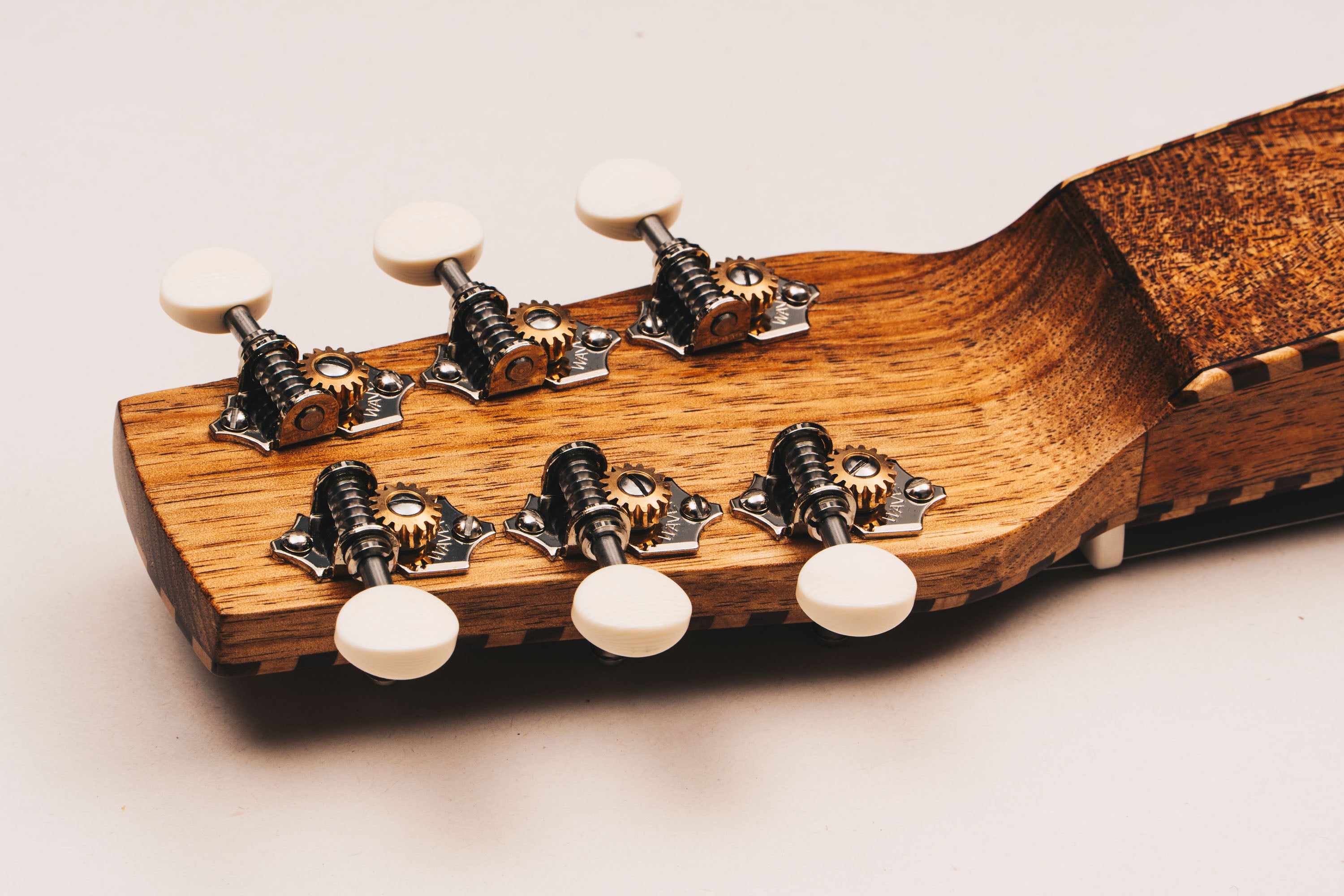Style 4 Weissenborn Guitar - Tasmanian Blackwood Weissenborn Acoustic Lap Steel Slide Guitar by master luthier Richard Wilson. Handcrafted in Australia. Serial no. RW2622-509.