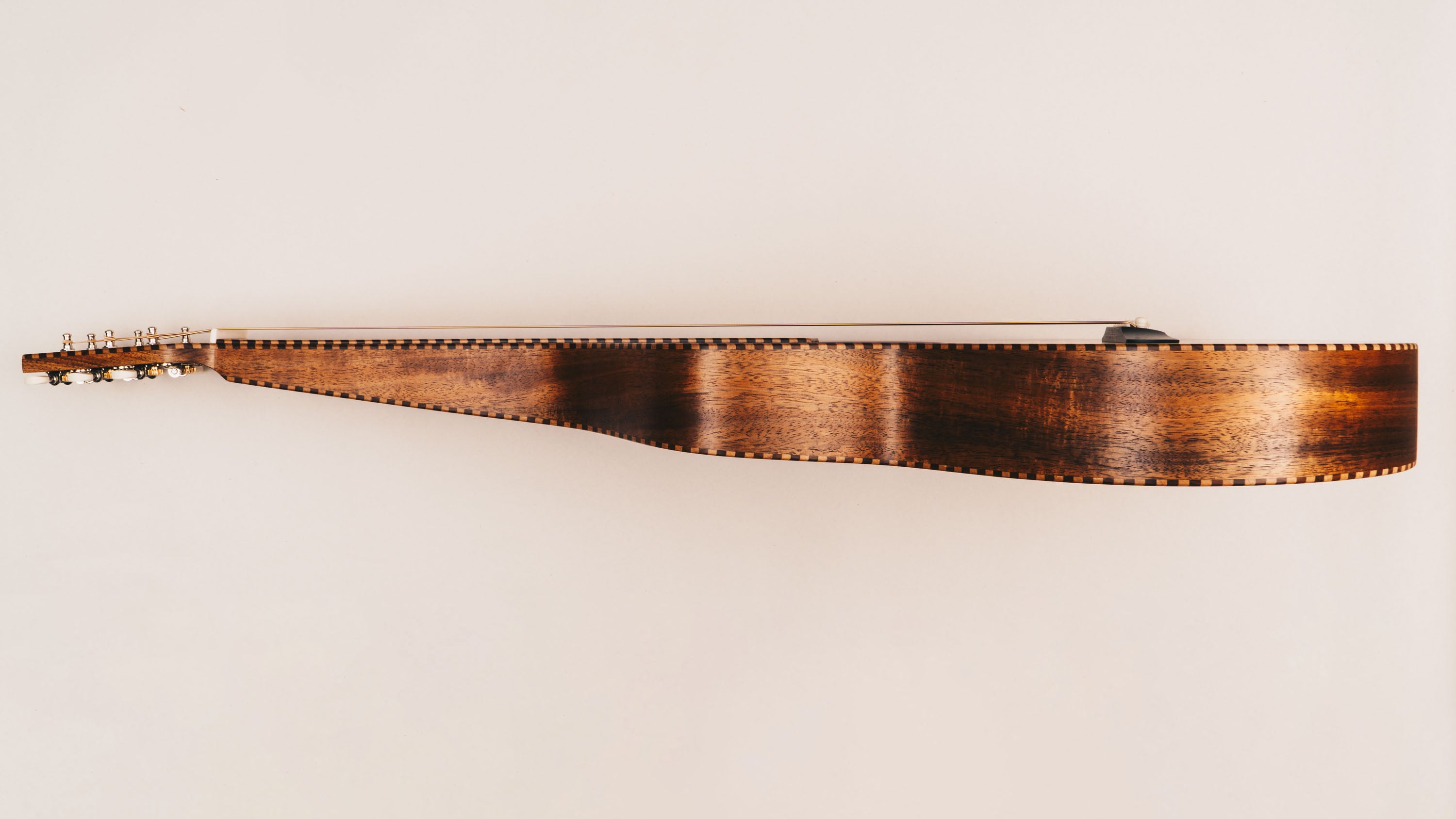 Style 4 Weissenborn Guitar - Tasmanian Blackwood Weissenborn Acoustic Lap Steel Slide Guitar by master luthier Richard Wilson. Handcrafted in Australia. Serial no. RW2622-509.