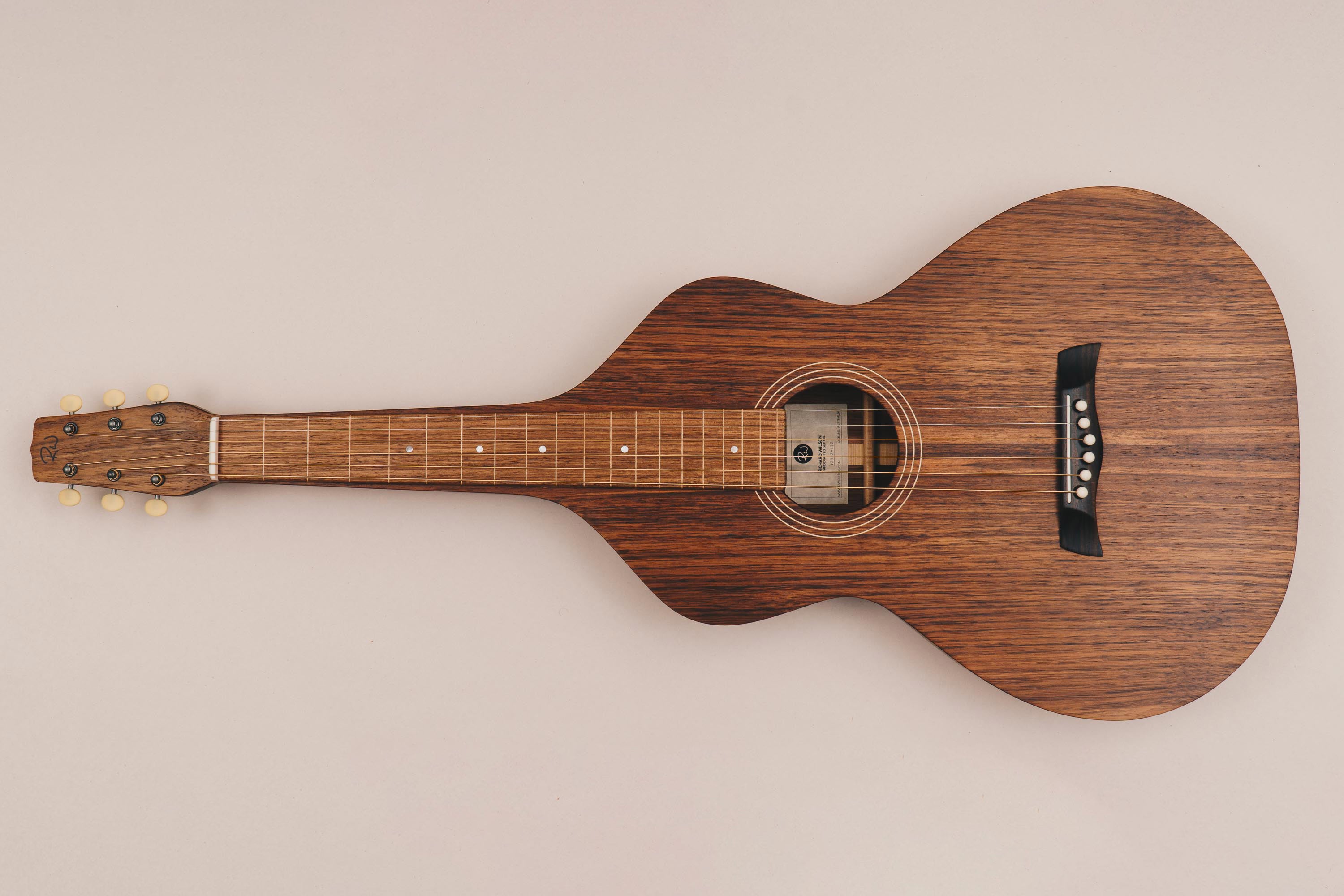 Style 1 Weissenborn Guitar Weissenborn Acoustic Lap Steel Slide Guitar by master luthier Richard Wilson. Handcrafted in Australia. Serial no. RW2322-412.