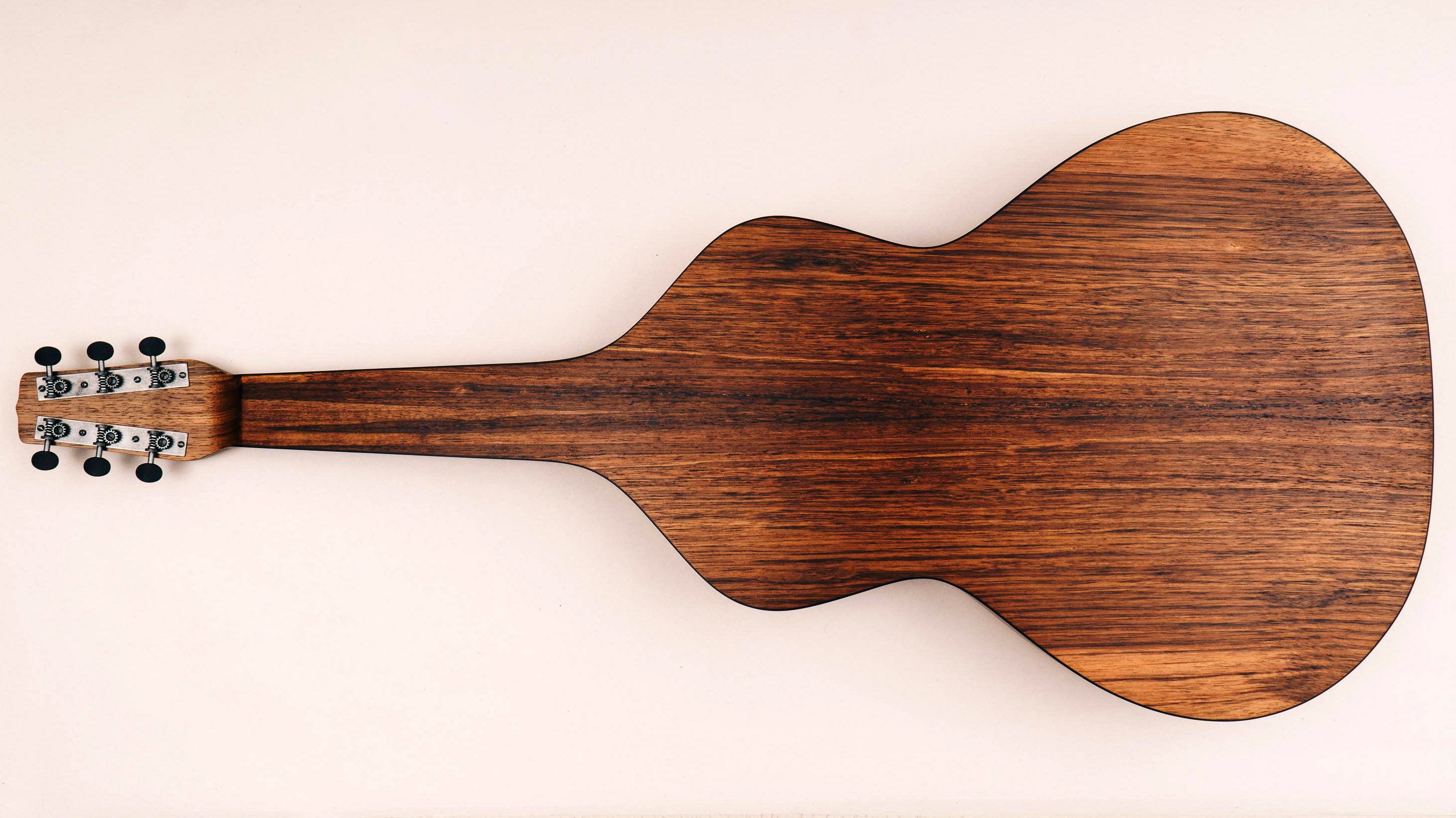 Style 2 Weissenborn Guitar - Herringbone Series Weissenborn Acoustic Lap Steel Slide Guitar by master luthier Richard Wilson. Handcrafted in Australia. Serial no. RW2313-403.