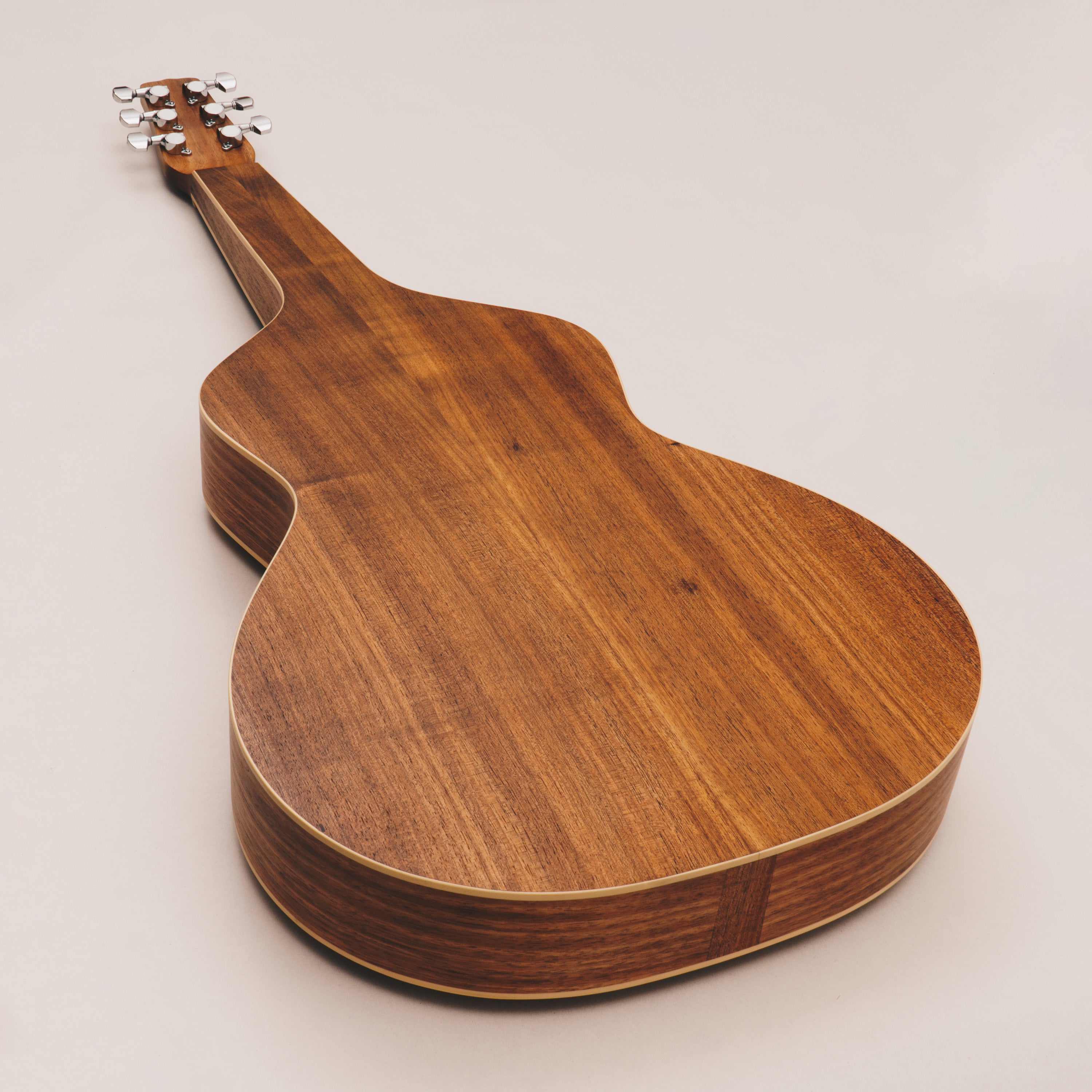 Style 2 Weissenborn Guitar - Herringbone Series Weissenborn Acoustic Lap Steel Slide Guitar by master luthier Richard Wilson. Handcrafted in Australia. Serial no. RW2332-422.