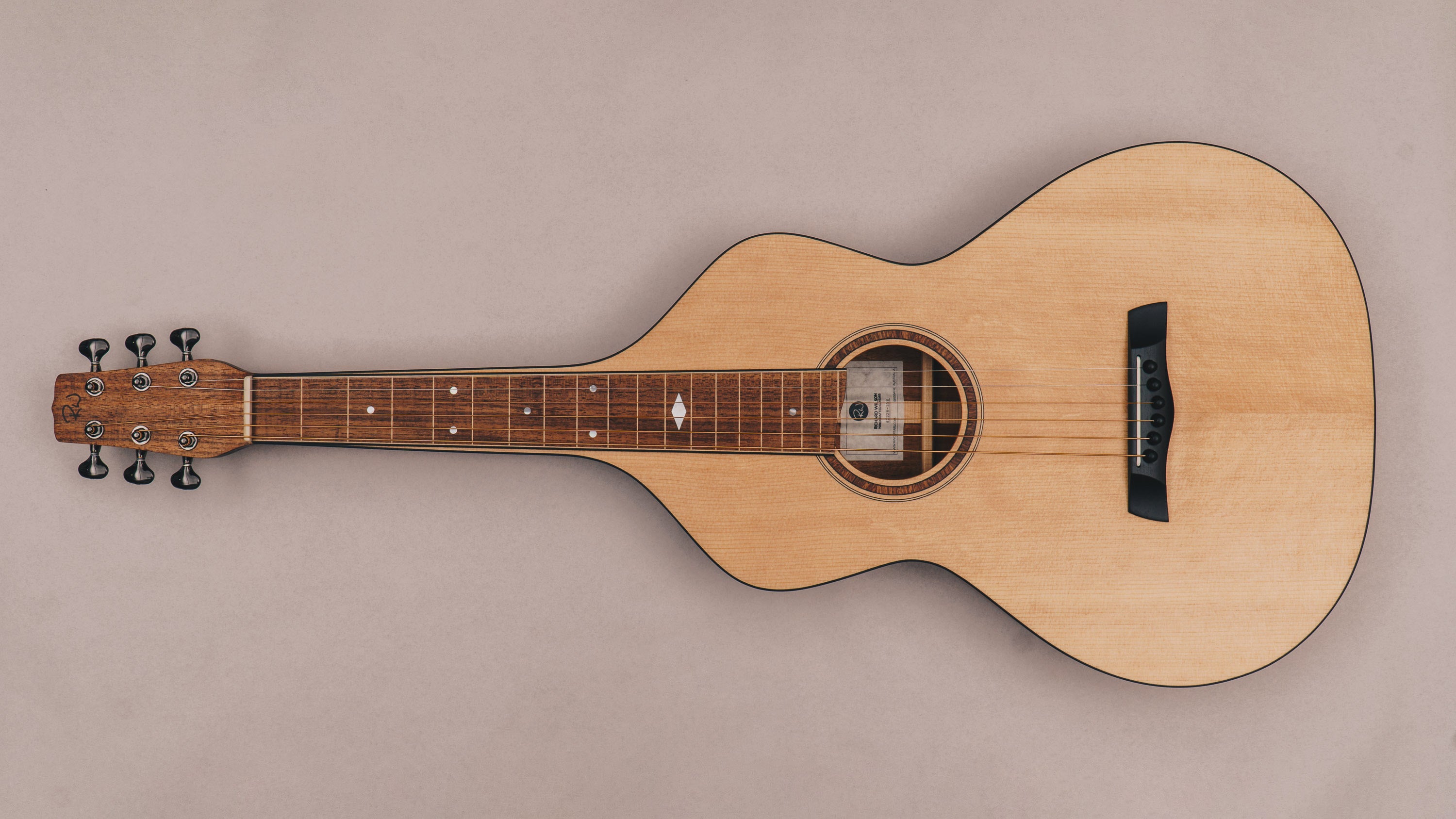 Style 2 Weissenborn Guitar - Sitka Spruce & Tasmanian Blackwood Weissenborn Acoustic Lap Steel Slide Guitar by master luthier Richard Wilson. Handcrafted in Australia. Serial no. RW2228-358.
