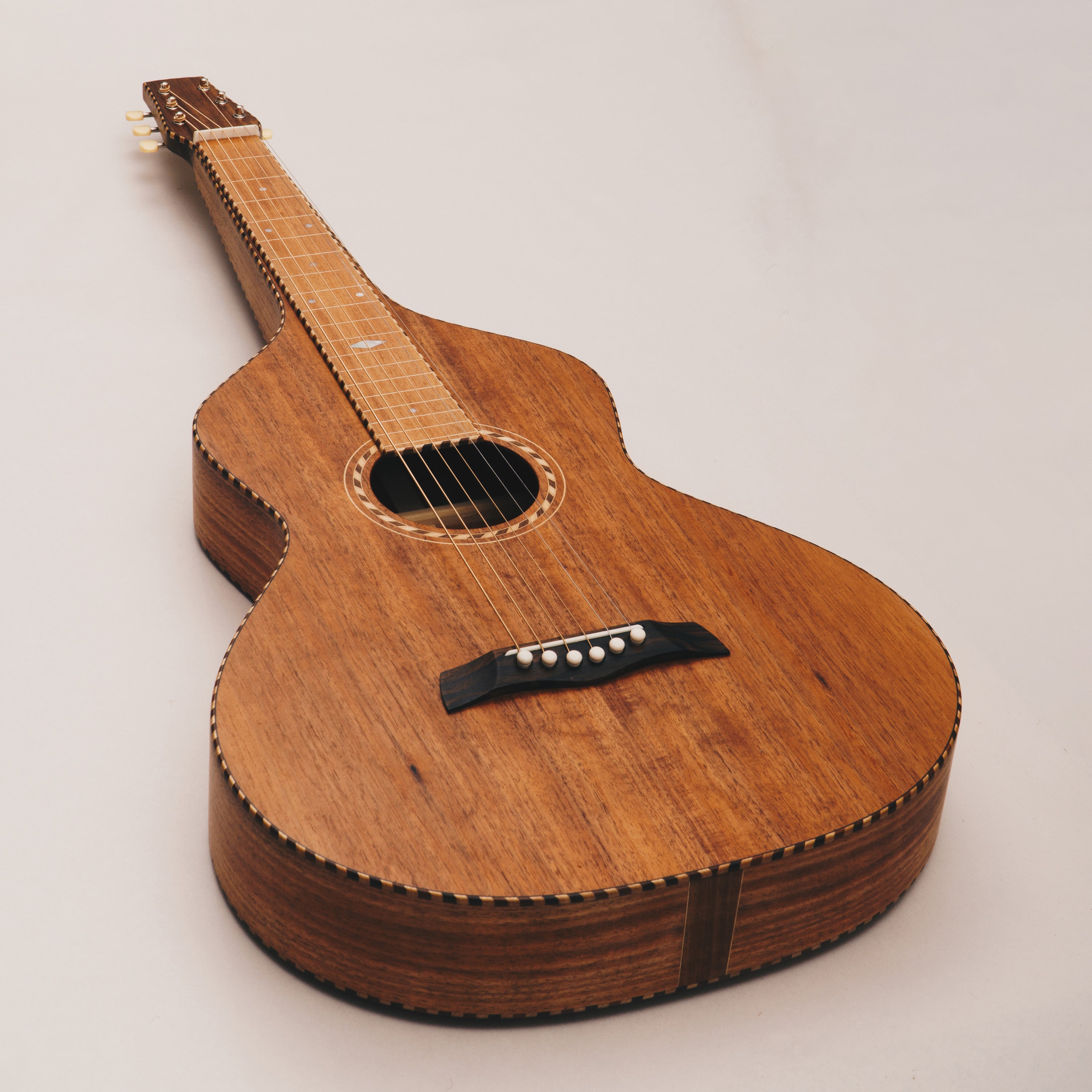 Style 4 Weissenborn Guitar Weissenborn Acoustic Lap Steel Slide Guitar by master luthier Richard Wilson. Handcrafted in Australia. Serial no. RW2302-392.